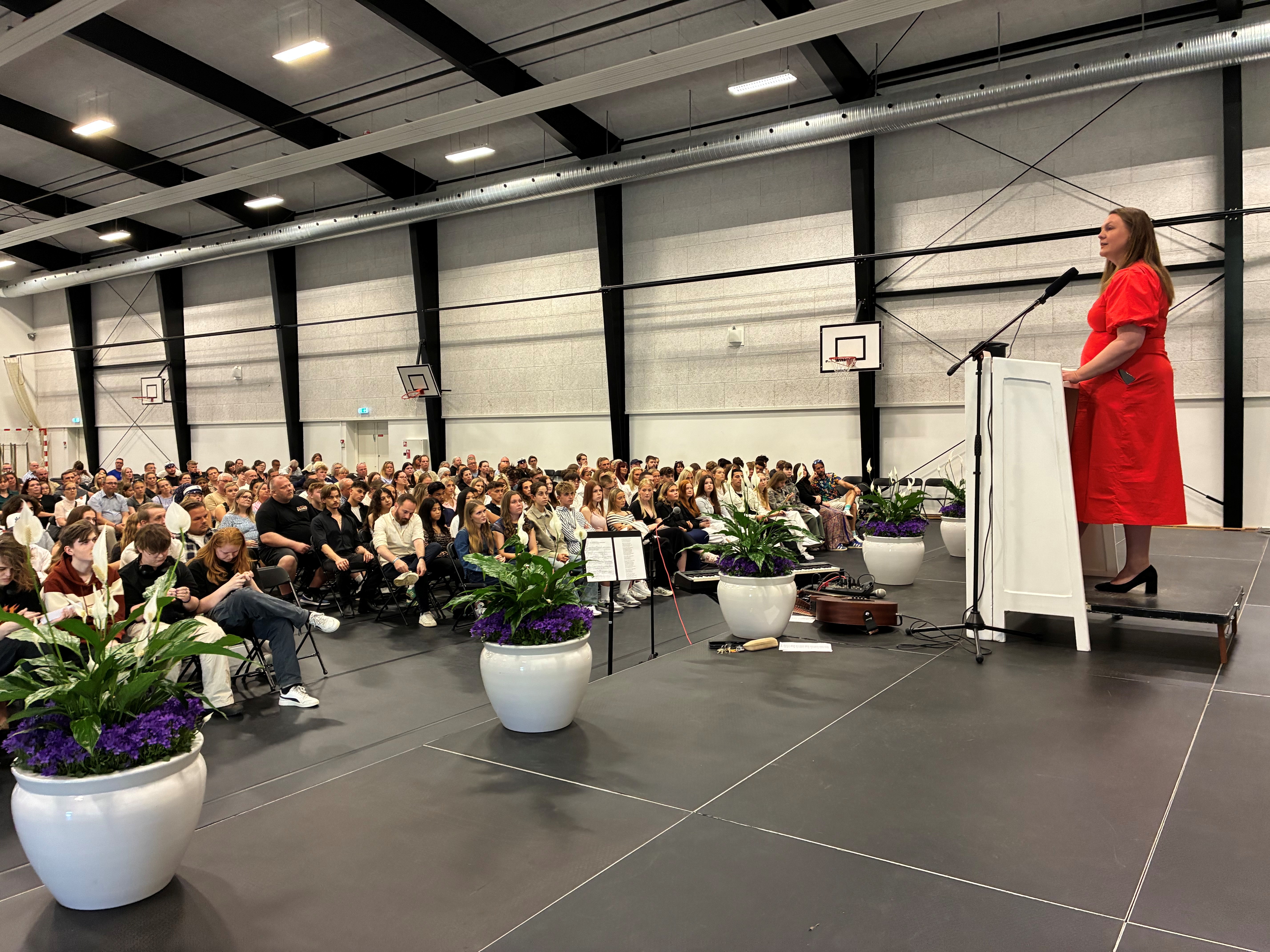 Onsdag holdt ZBC Slagelse dimission for deres 10. klasser. Det var første gang, at arrangementet fandt sted.