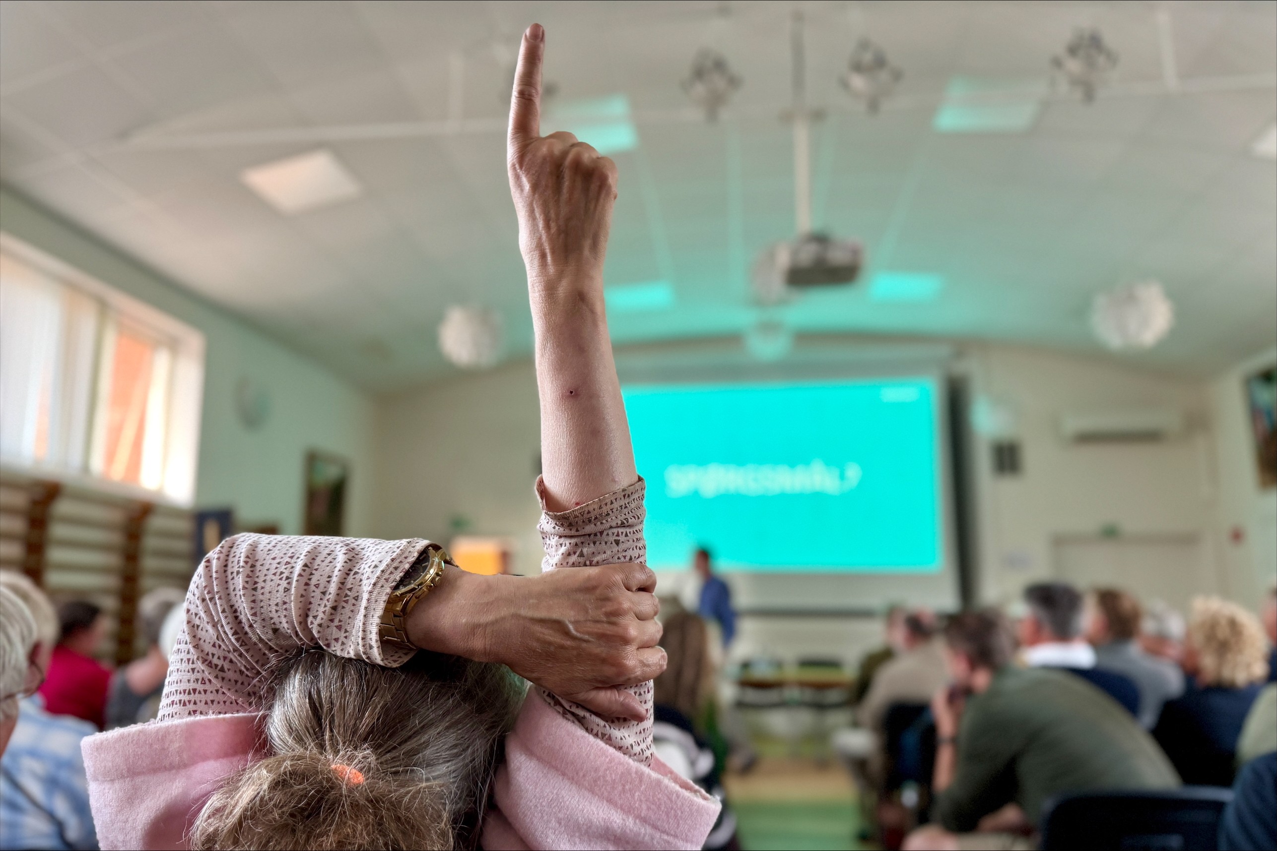 Borgerne i Faxe, Næstved og Vordingborg samlede sig onsdag aften i Roholte Aktivitetscenter for at stille spørgsmål til Energinets planer om højspændingsforbindelsen.