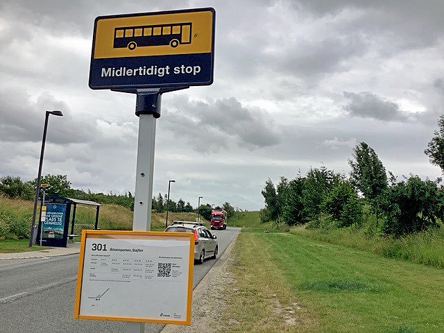 Hvorfor er busstoppestedet til bus 301 kun midlertidigt, spørger en beboer i Ullerød.