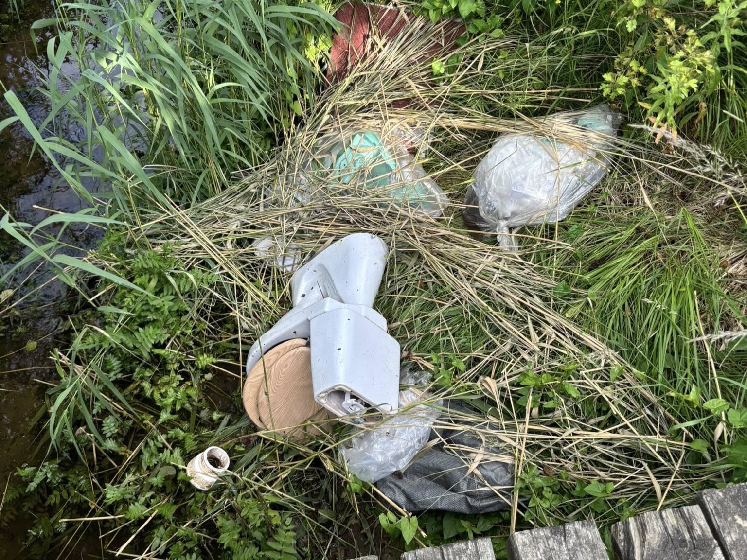 Dumping af affald i Solrød, der nærmest både kunne kaldes uanstændigt eller frivolt.