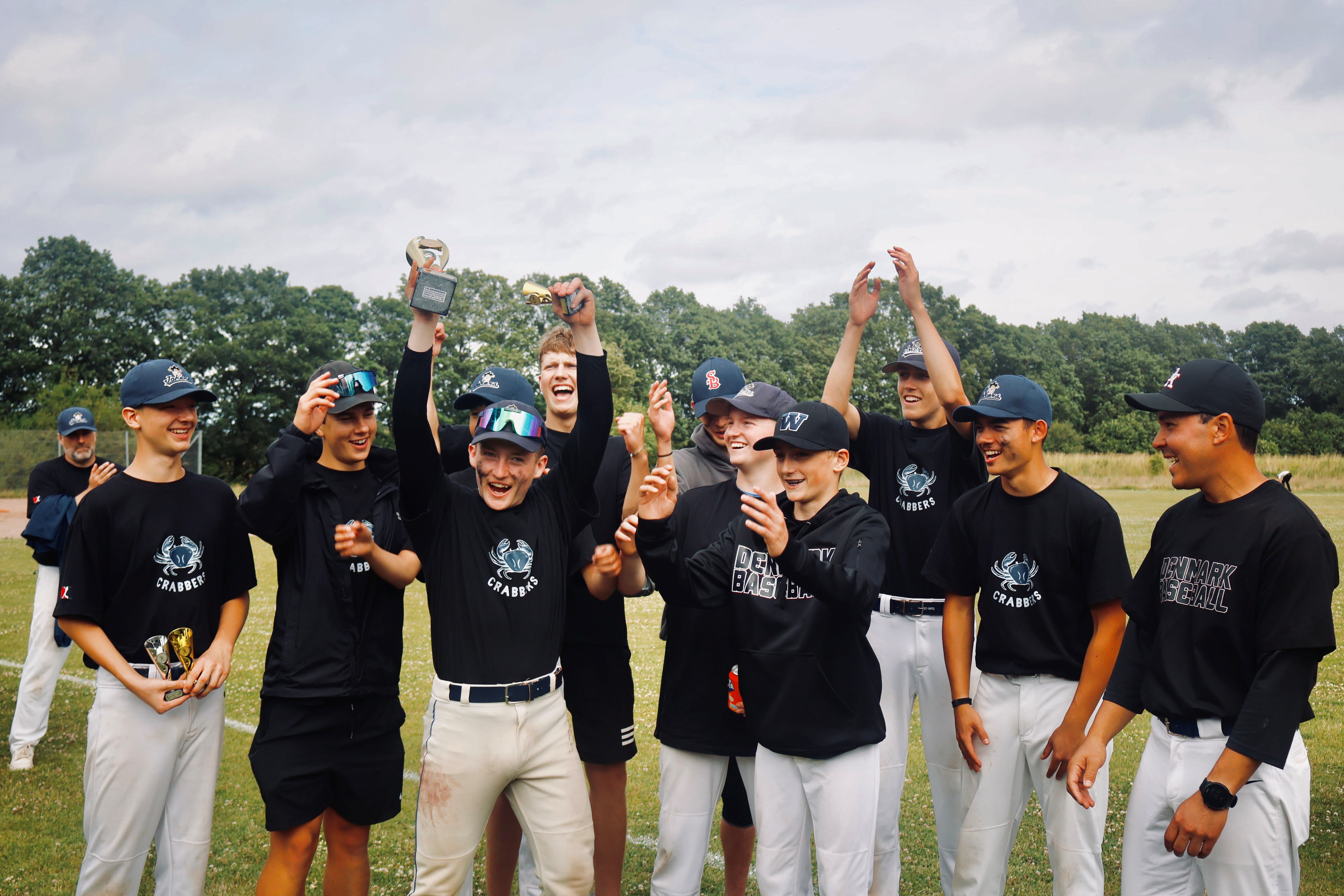 Baseball er en sport i vækst i Danmark, og i Lyngby blev der i weekenden spillet finale i Danish Development League, hvor holdet Crabbers (billedet) vandt.