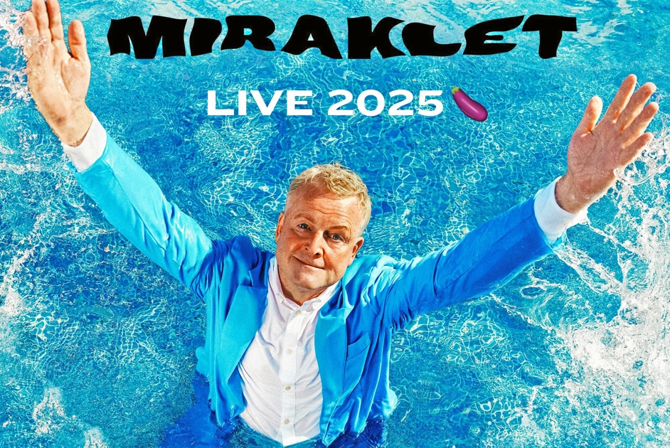 Oplev Jan Gintberg: 'Miraklet' kommer til Vordingborg og Nykøbing F!