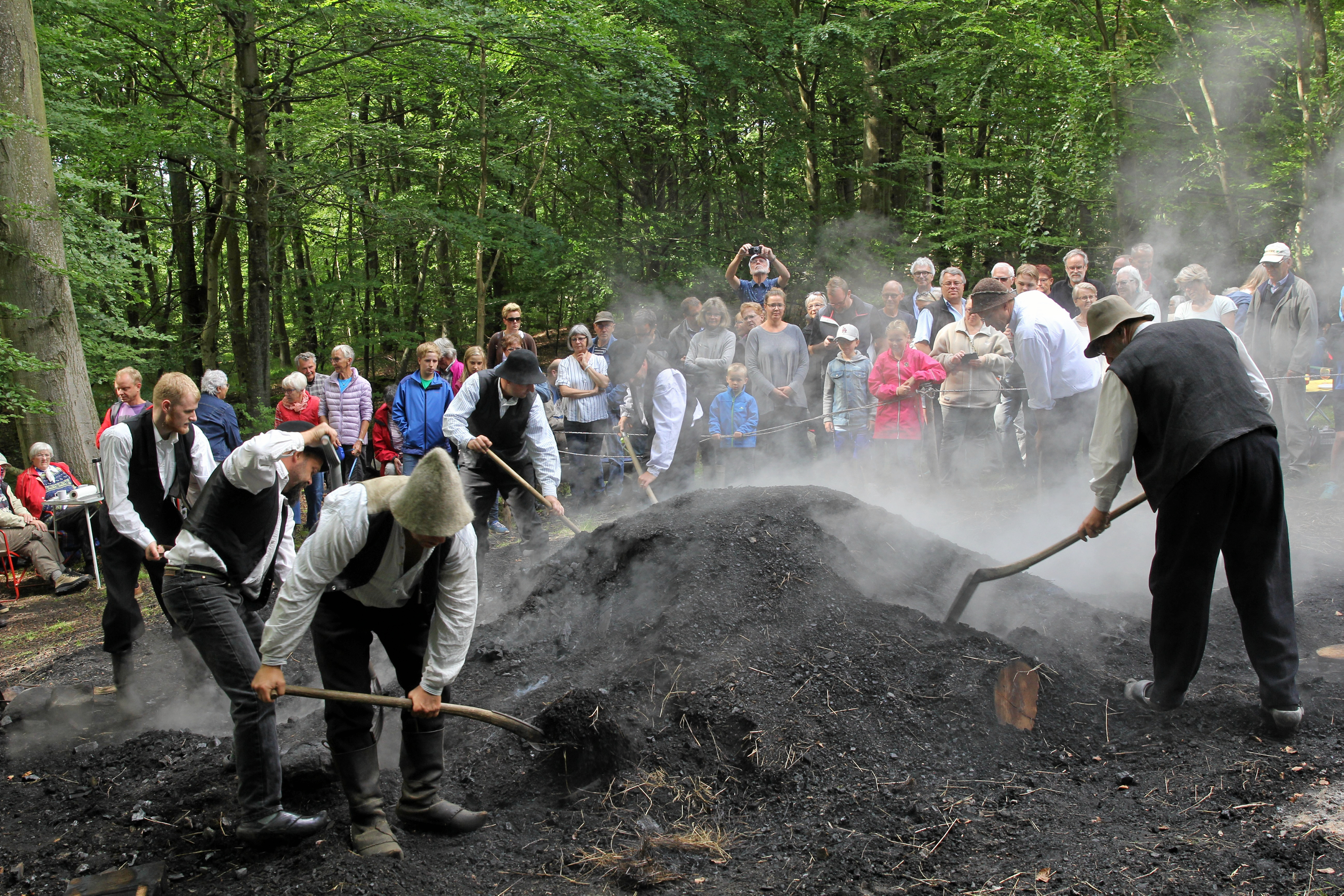 Kom og se hvordan kulsvierne arbejdede i gamle dage