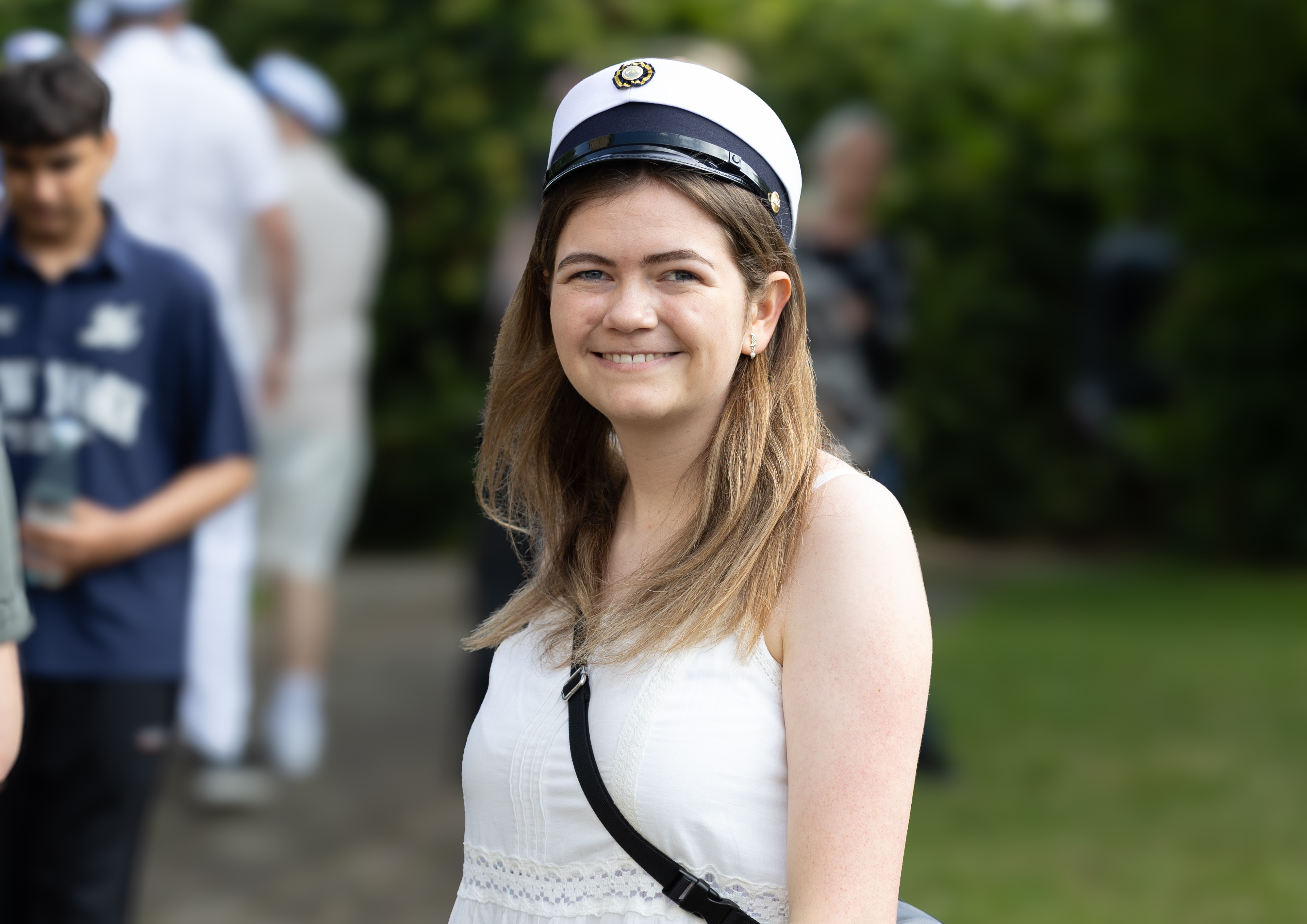 Sabine Færge fik et snit på 12,4 og dermed står alle døre åbne til uddannelser. Men hun ved med sikkerhed, at hun vil læse medicin.
