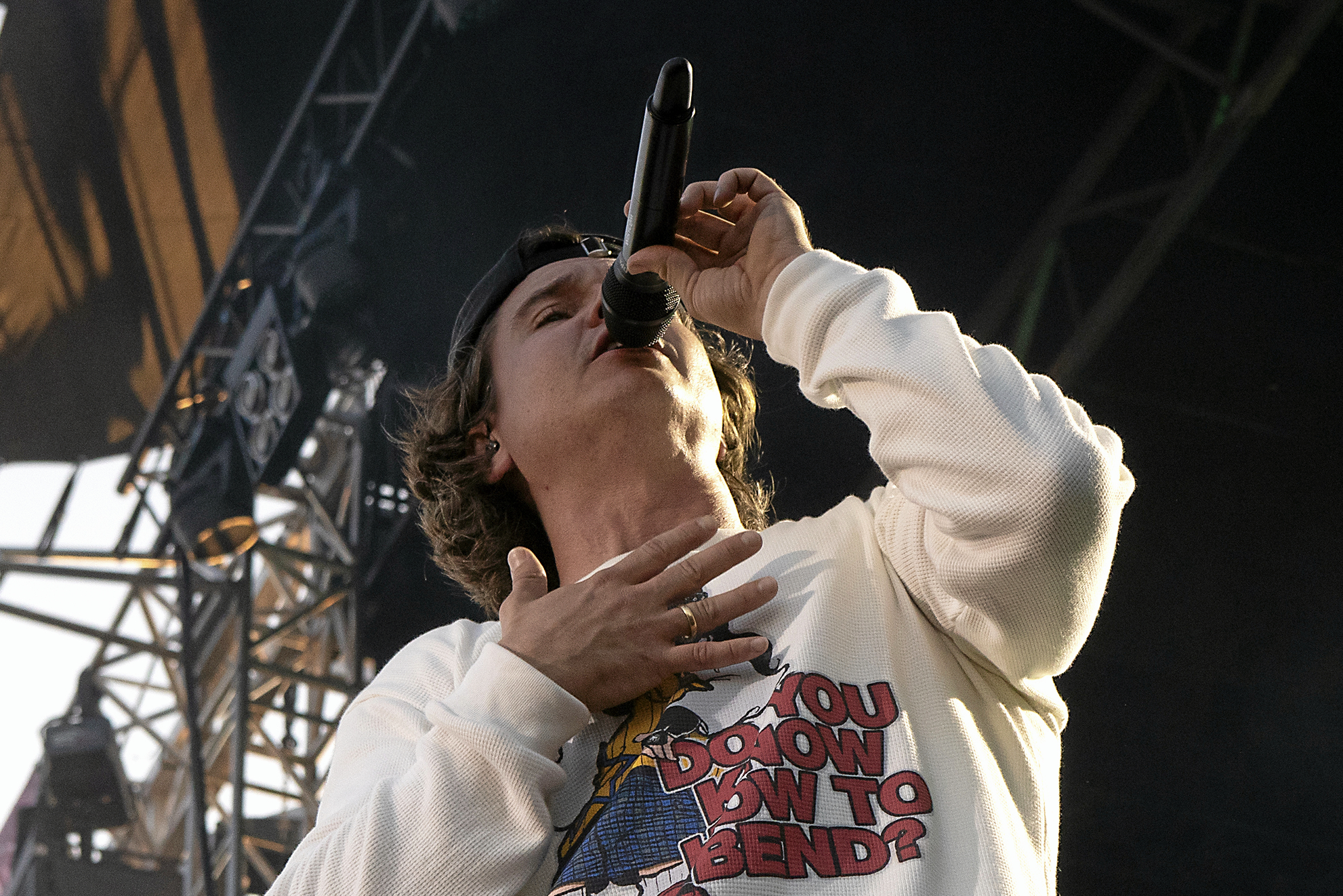 Lukas Graham på scenen ved Vig Festival 2025.