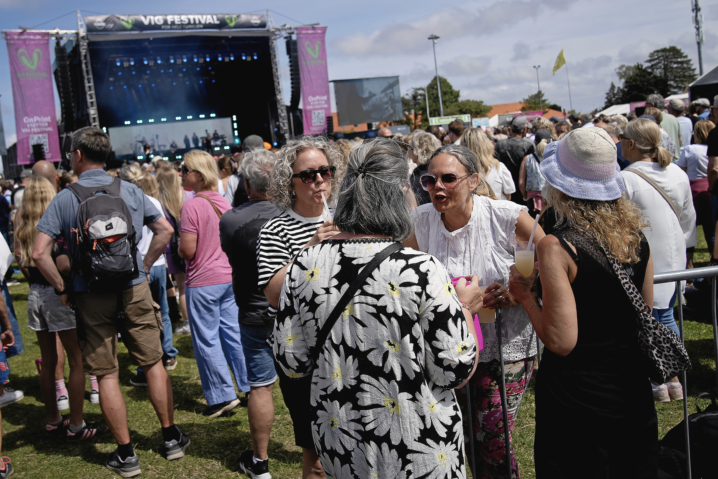 God stemning og hygge på netop overstået festival - alt har bare fungeret, siger en glad bestyrelsesformand.