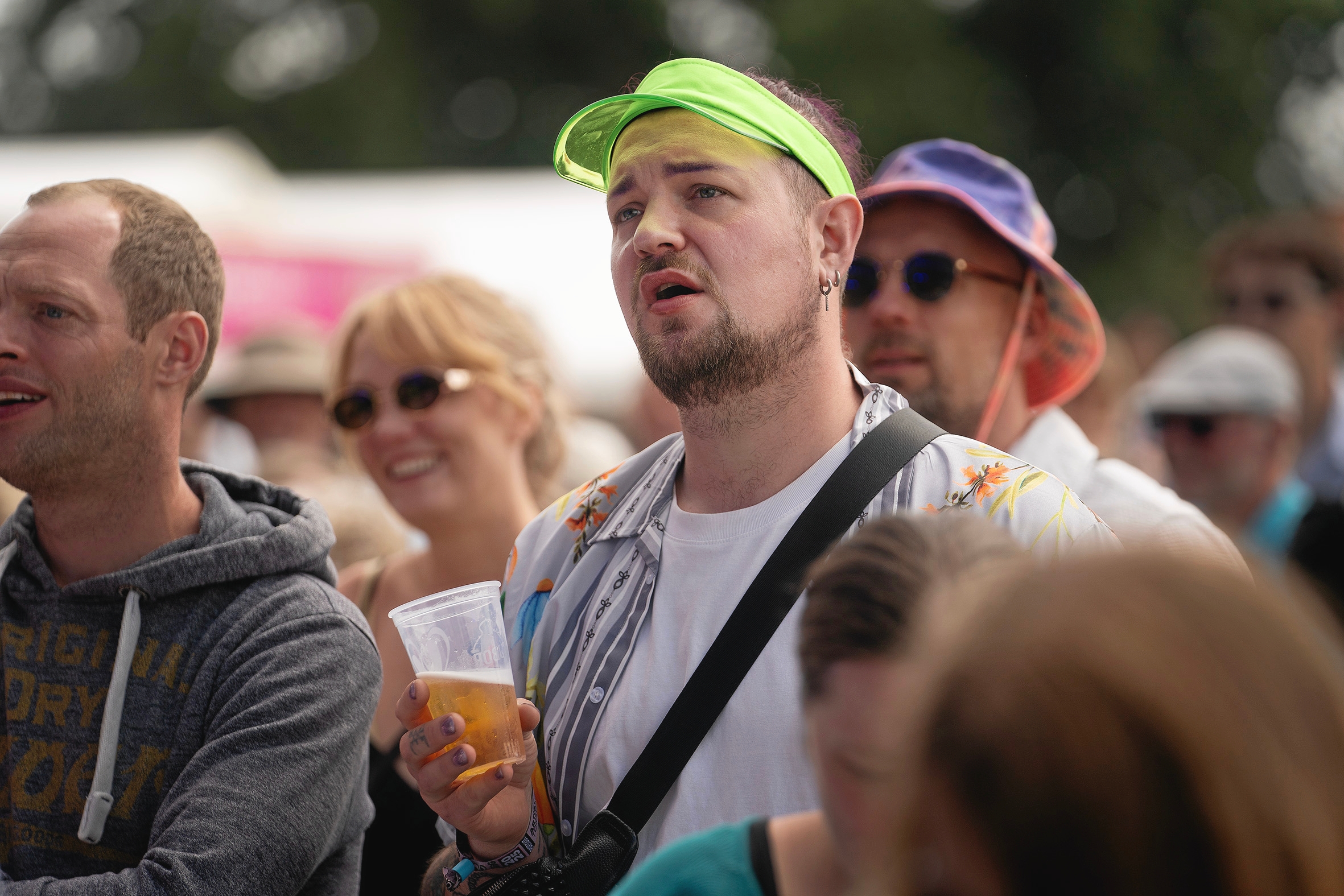 Hygge på festivalpladsen fredag middag. - Thomas Olsen Hygge på festivalpladsen fredag middag.