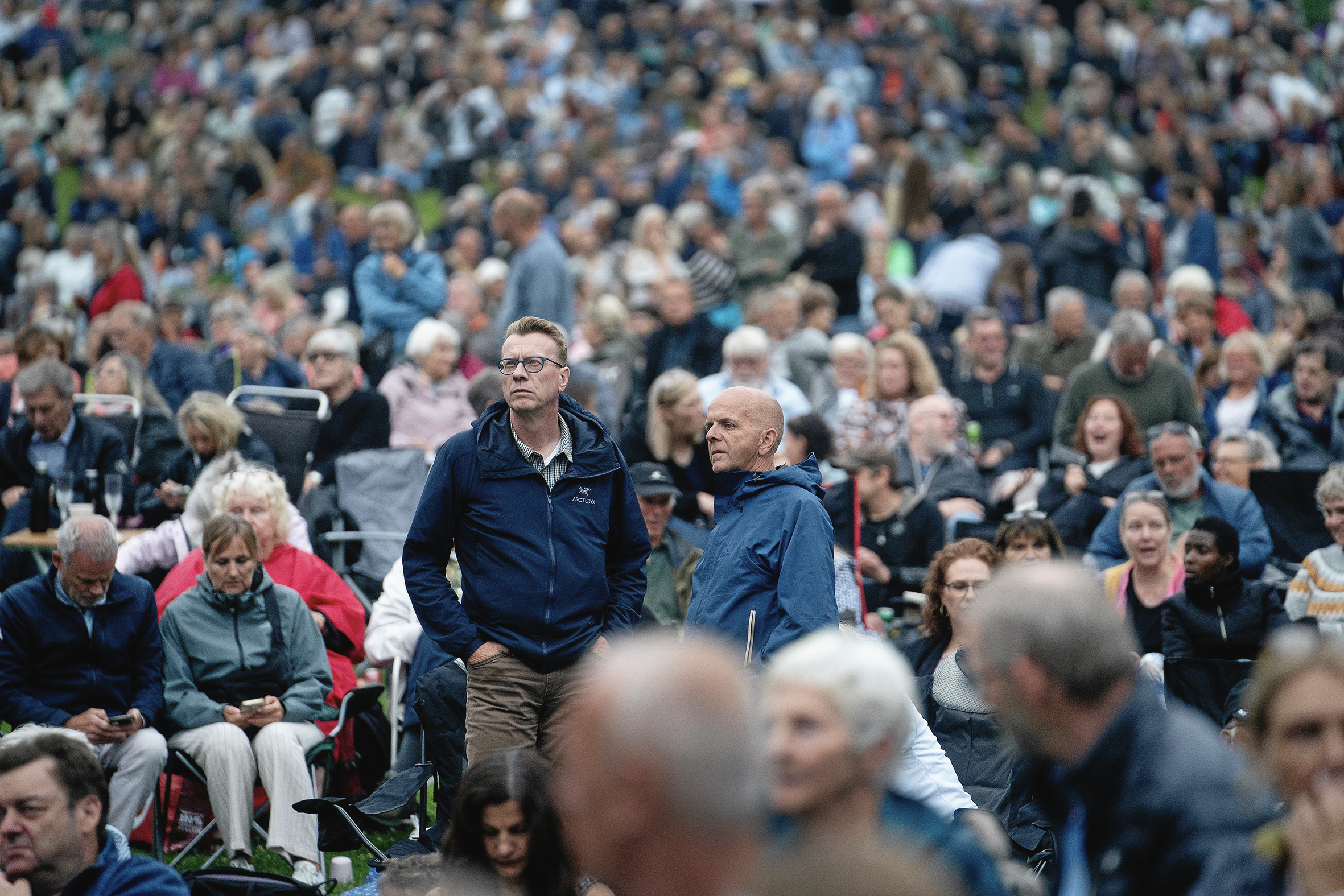 De gratis koncerter i Byparken plejer at tiltrække tusindevis af tilskuere.