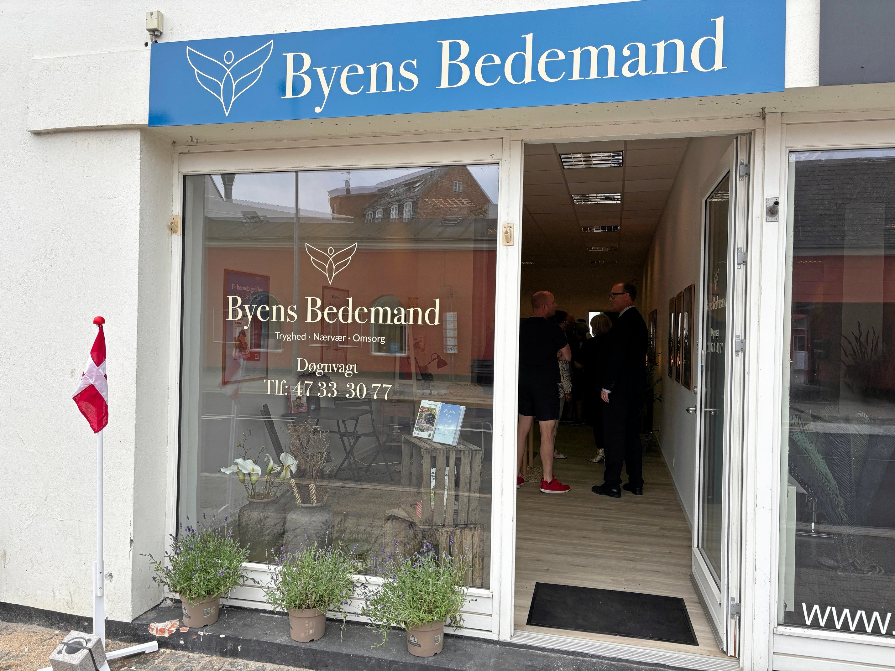 Byens Bedemand har åbnet sin butik nummer ni - på Slangerupgade 2 i Hillerød.