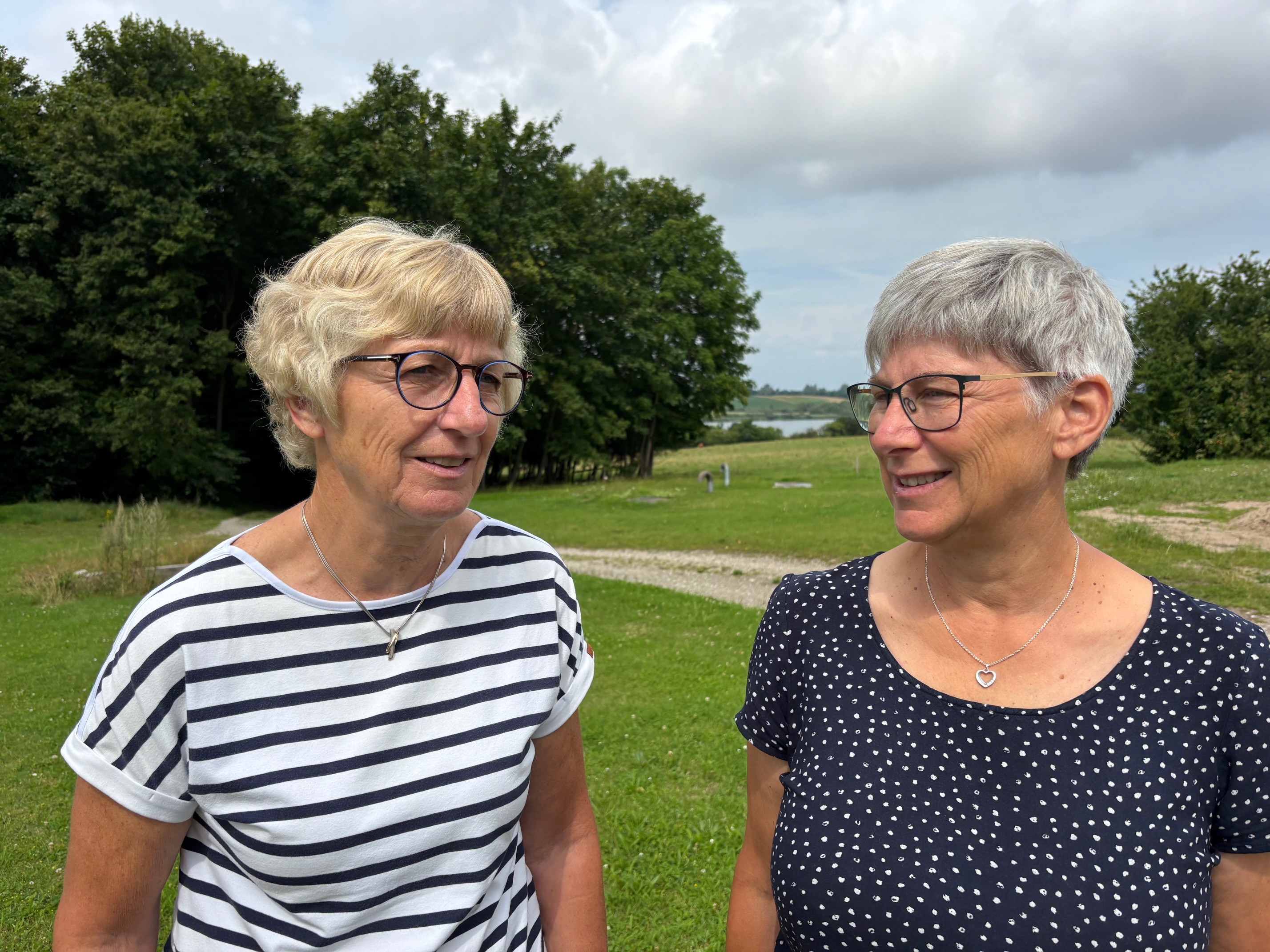 Conni Haugbølle og Anne Gregersen har ægtefæller med demens.