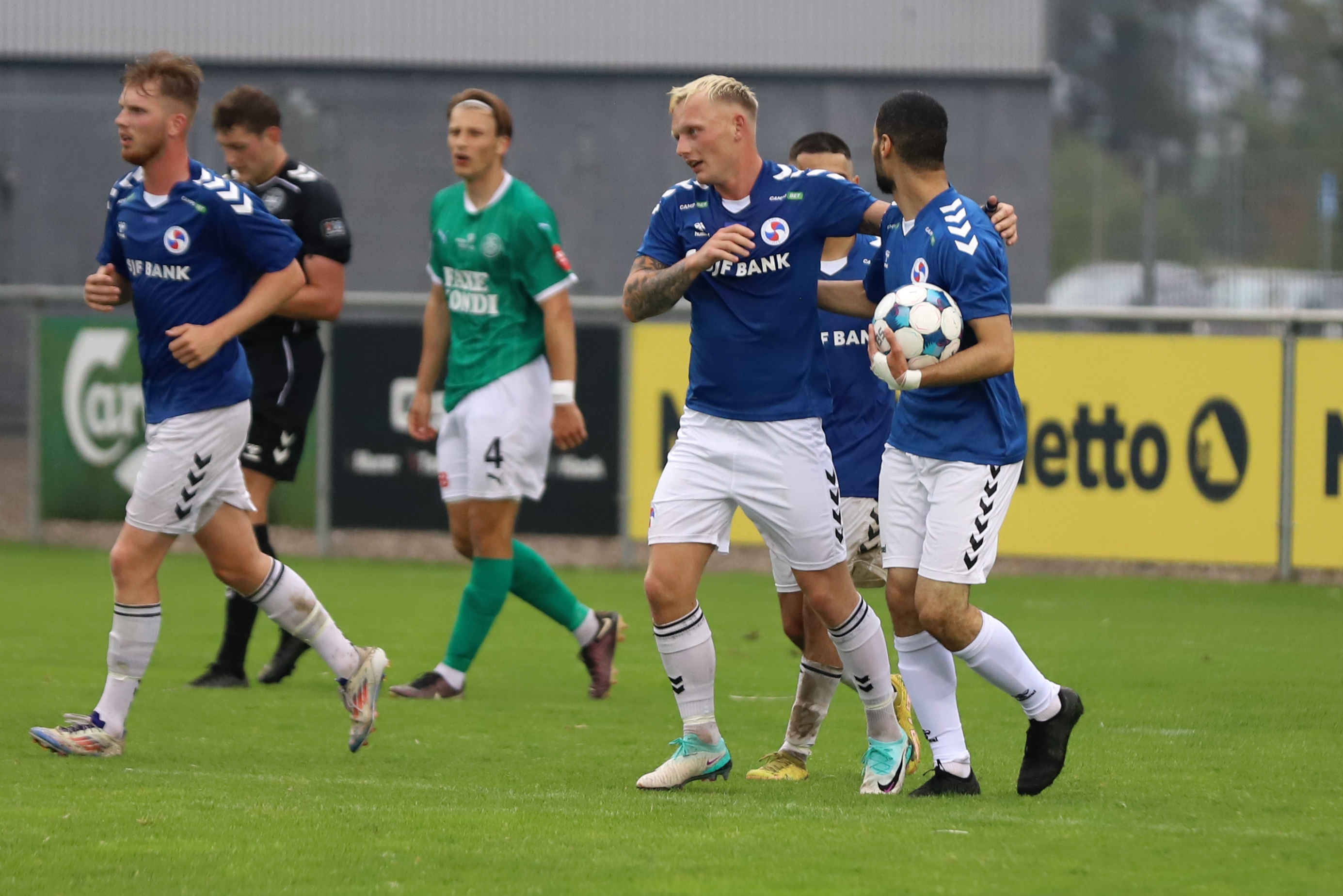 Holbæk slog til i Odder. Billedet er fra en træningskamp mod Næstved sidste år.