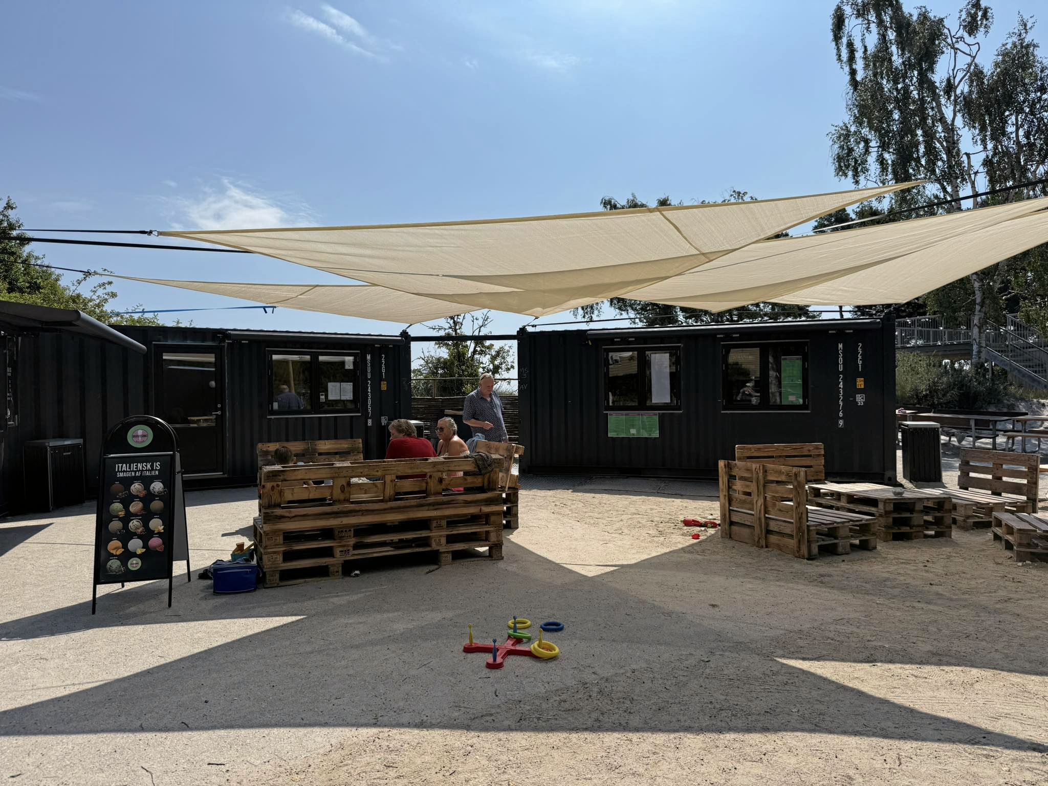 Streetfood-området i Solrød.