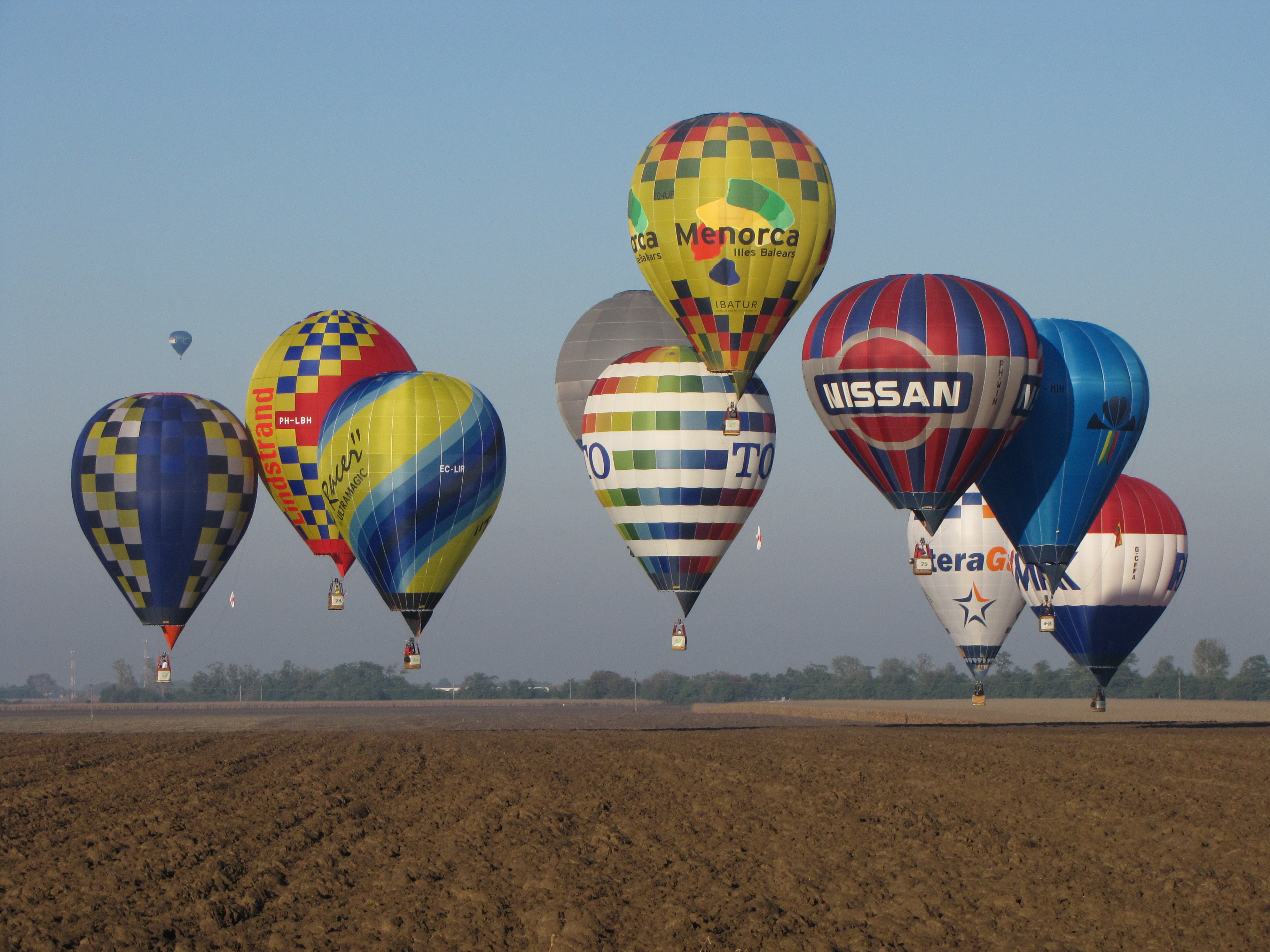 Der er ballon fiesta i Ringsted fra d. 13.-17. august.