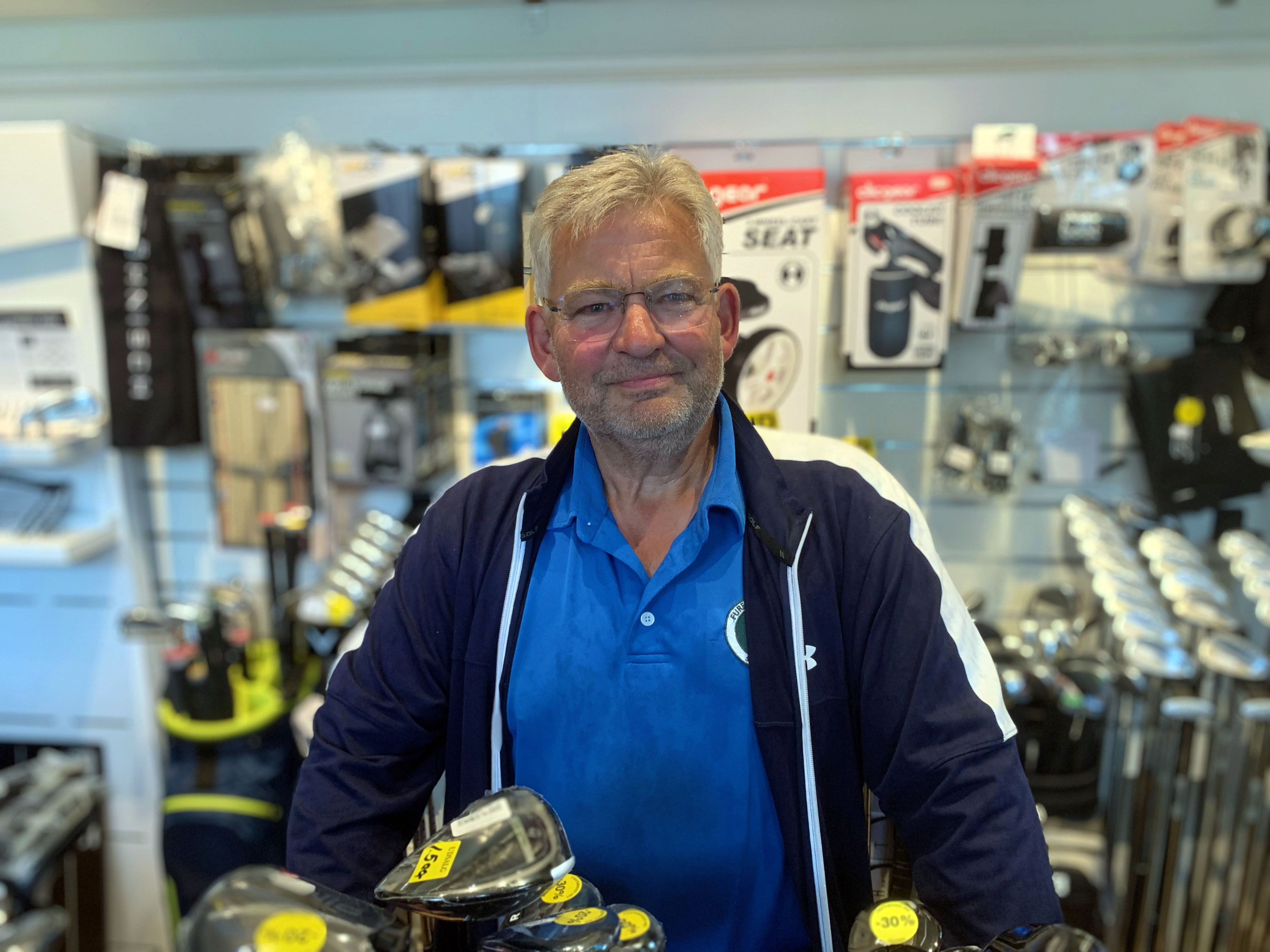 Næstformand i Furesø Golfklub, Mikael Ødum, glæder sig som en lille dreng til midten af august.