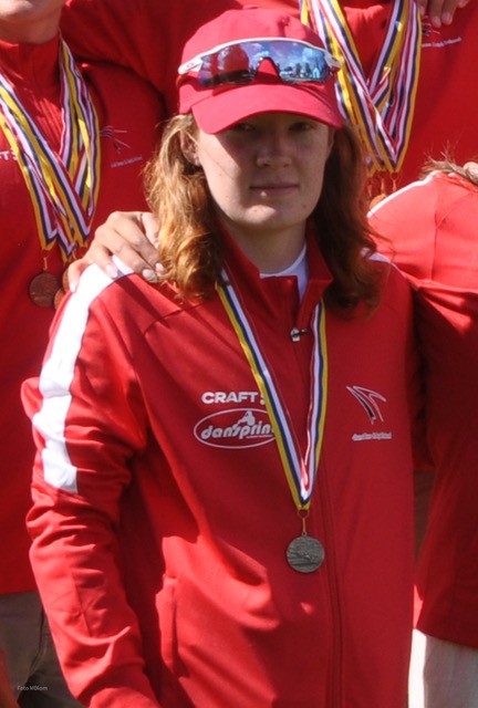 En flot bronzemedaljer til Mille Blom Larsen.