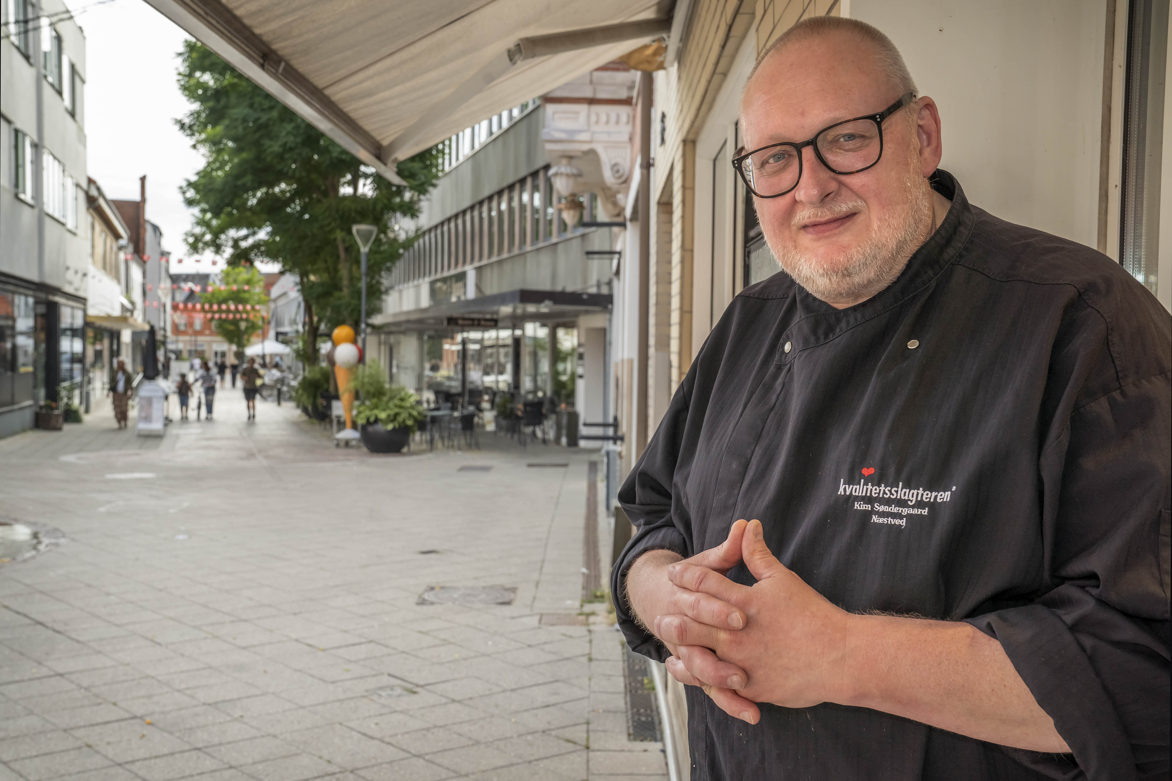 I samtlige sine 40 år som slagter har Kim Søndergaard arbejdet fra forretningen i Ringstedgade.