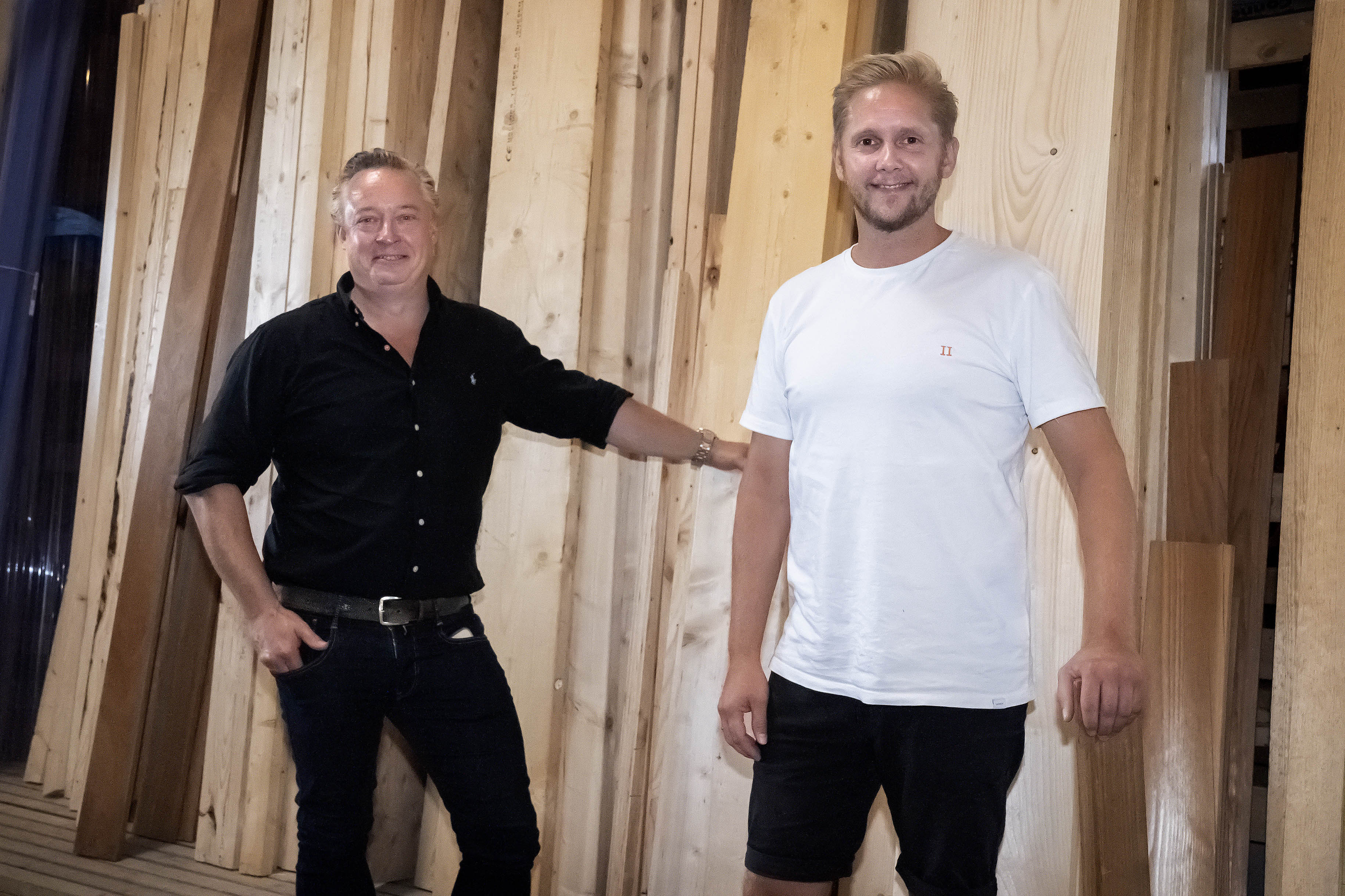 Anders Brandelev Paulsen (t.v.) og Thomas Munch Jakobsen glæder sig til at fejre virksomheden Anker Damgaard Paulsens 50 års jubilæum.
