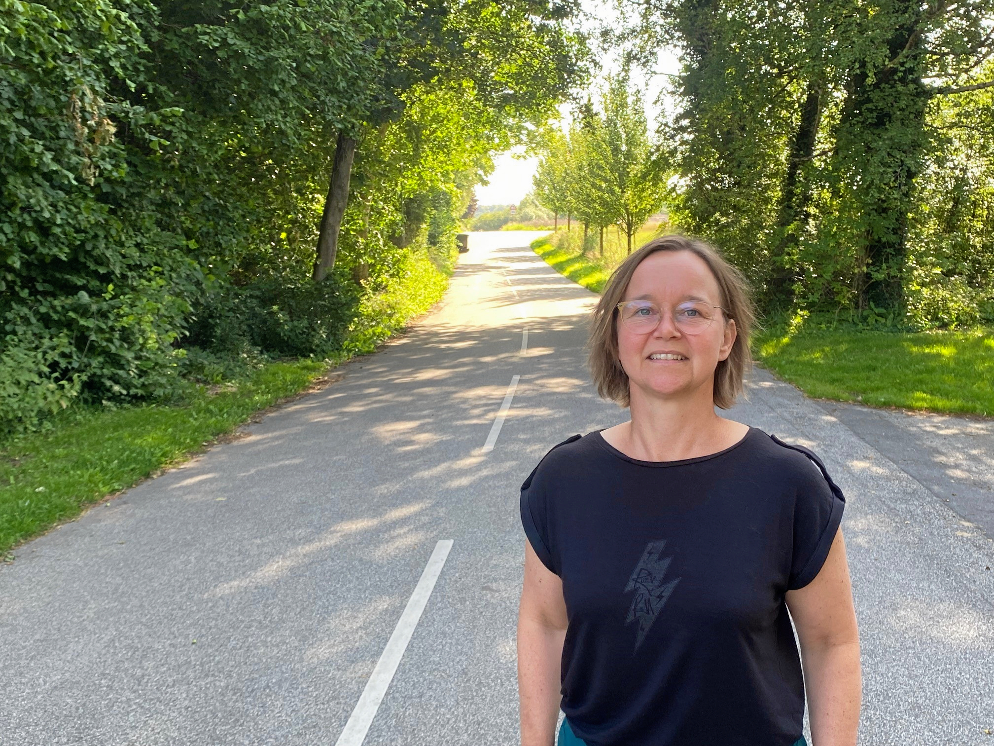 Karen Myhre Jensen er en af de borgere i Smidstrup, der kæmper for to kommuners opmærksomhed.