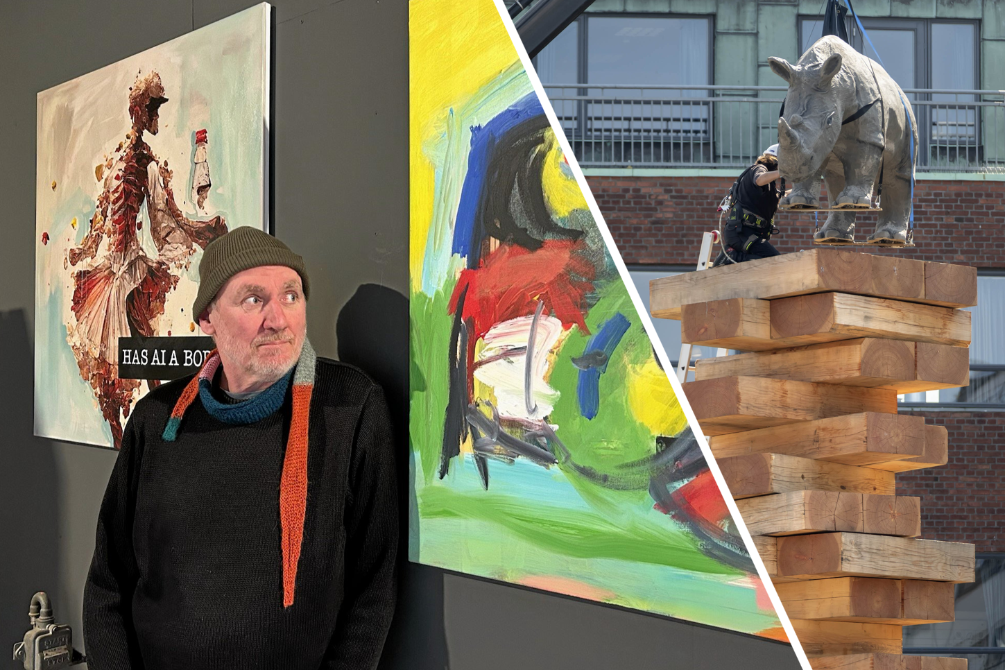 Billedkunstner Christian Tangø kritiserer Naturen Vakler for at mangle den dybde, han mener kendetegner ægte kunst.
