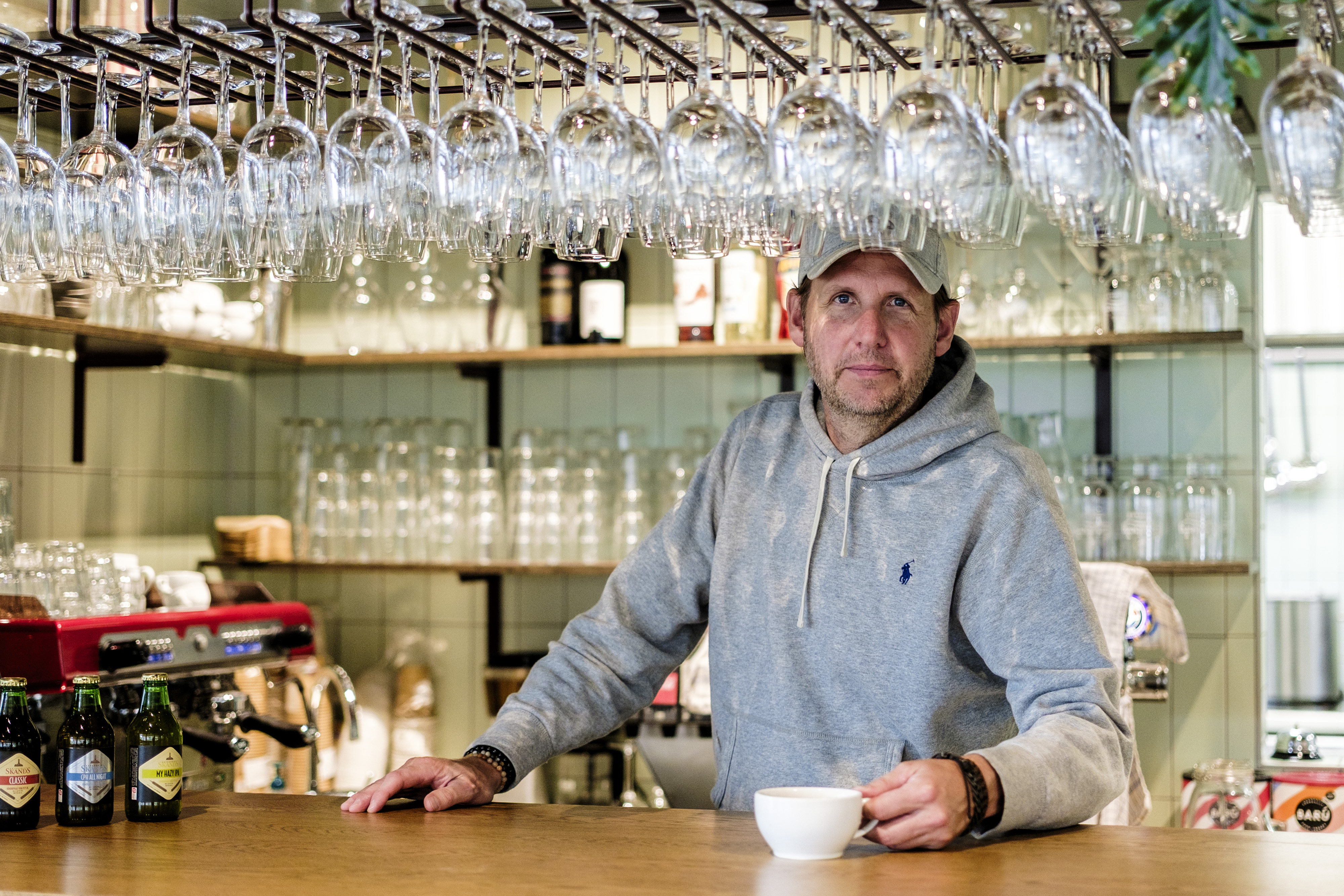 Esben Bernhardt Ryg er ny forpagter af caféen i kulturhuset Kernen i Brøndbyvester.
