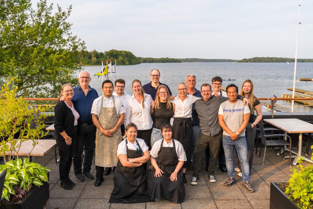 Holdet bag Restaurant Furesøbad glæder sig over, at det nu bliver muligt at sætte turbo på udviklingen af restauranten.