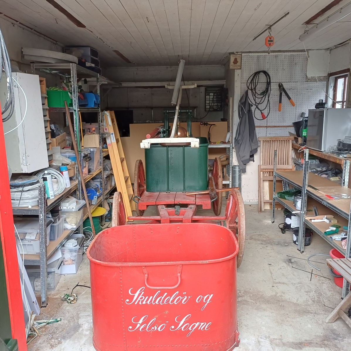 Skuldelevsprøjten vender hjem. - Privat Skuldelevsprøjten vender hjem.