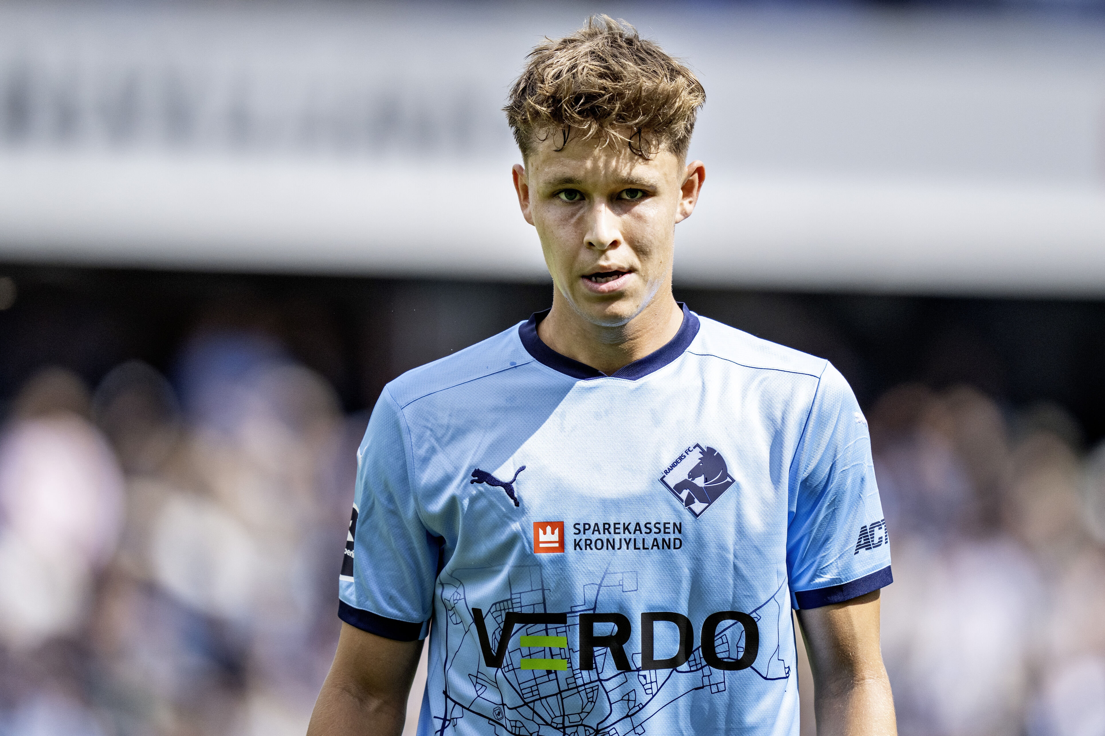 Mads Enggård fik 66 kampe og scorede fire gange for Randers FC, inden han blev solgt til norske Molde. (Arkivfoto).