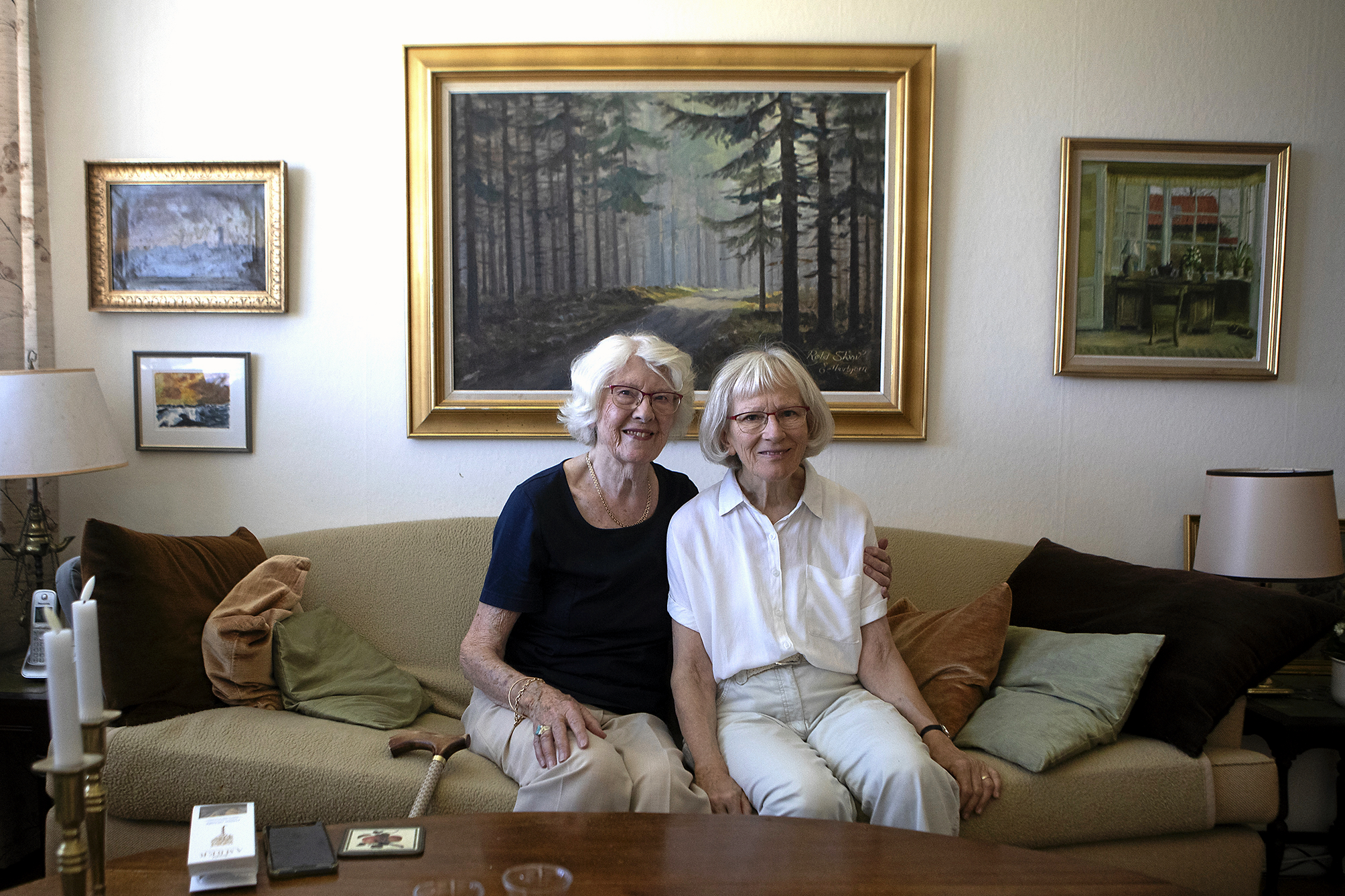 Besøgstjenesten fejrer i år 25 års jubilæum i Lyngby-Taarbæk, og den har blandt andet været med til at bringe vennerne Birgit og Hanne sammen.