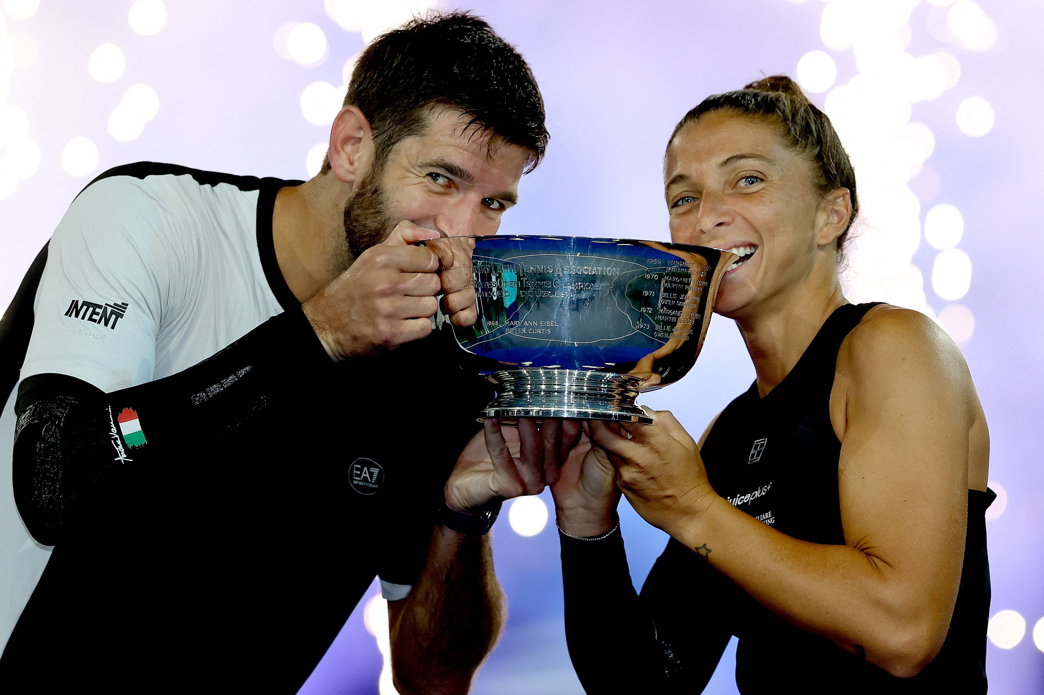 Den italienske tennisduo Andrea Vavassori og Sara Errani vandt US Open-finalen i mixeddouble.