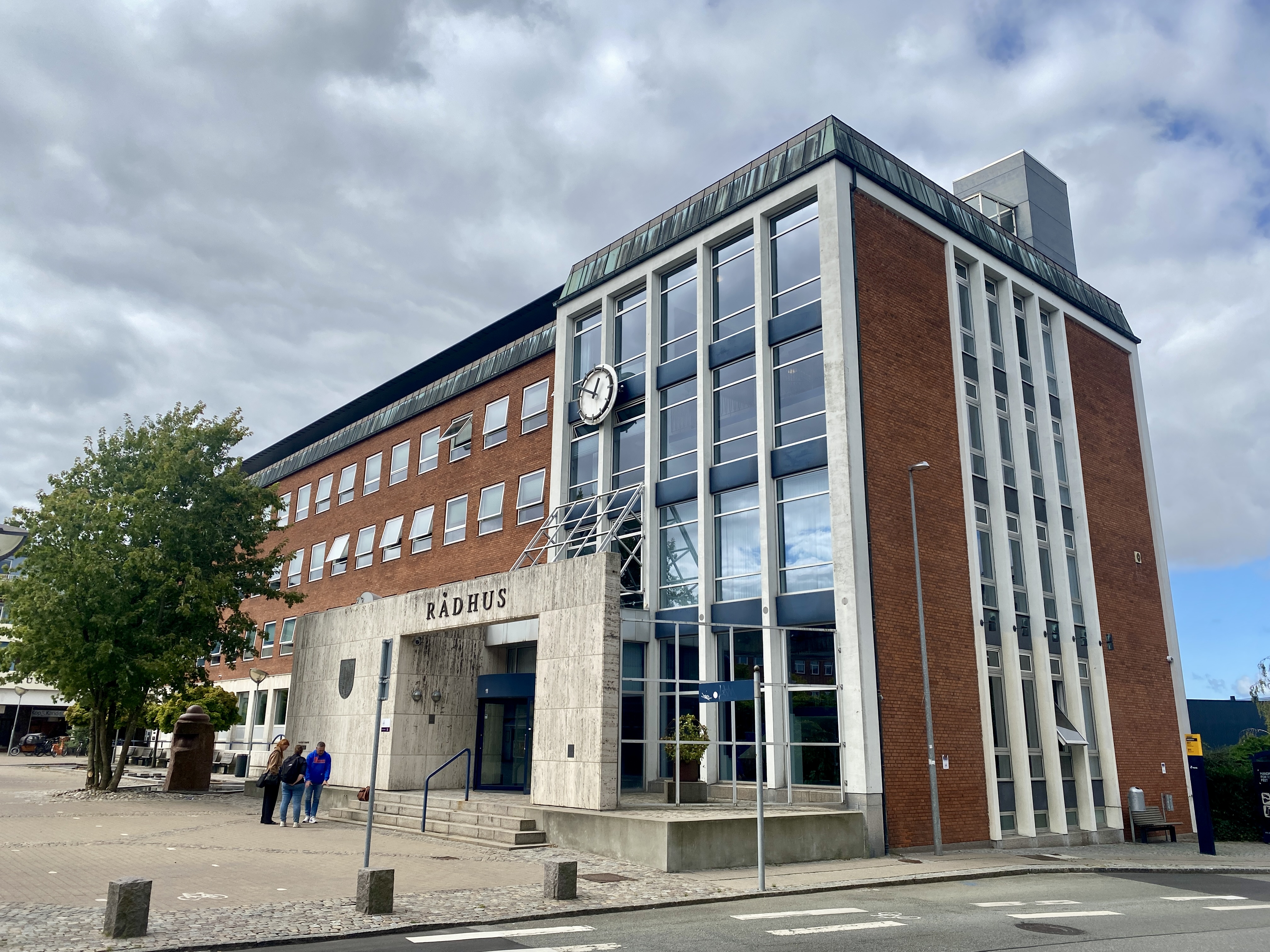 Slagelse Rådhus bliver i løbet af 2026 renoveret én etage ad gangen.