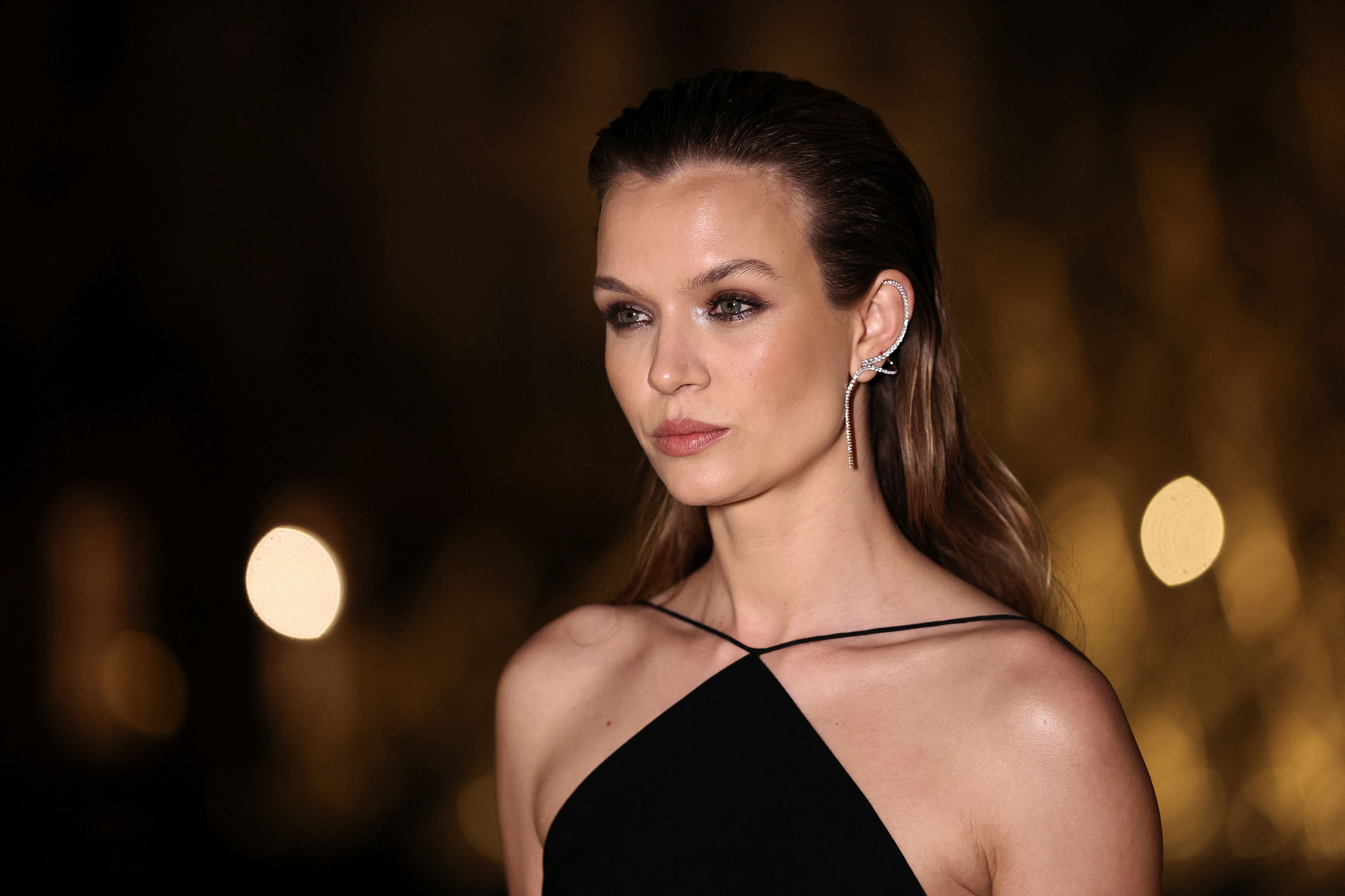 Datterens navn, Aurora, har en særlig betydning for Josephine Skriver og hendes mand, Alexander DeLeon. Efter fem års forhold friede han på en frossen sø i nordlysets skær - på latin "aurora borealis" - under en romantisk rejse til Finland i 2018.  (Arkivfoto).