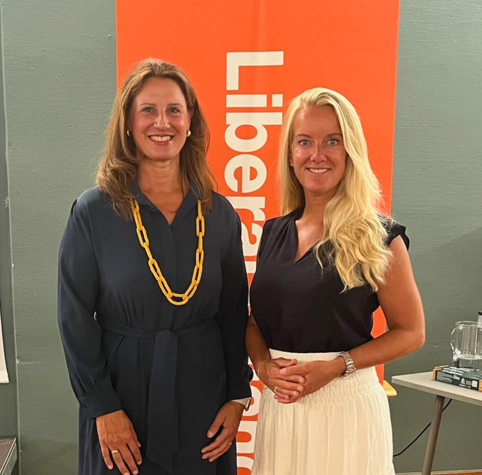 Kandidat til kommunal- og regionsrådsvalget for Liberal Alliance Gentofte havde besøg af Pernille Vermund.