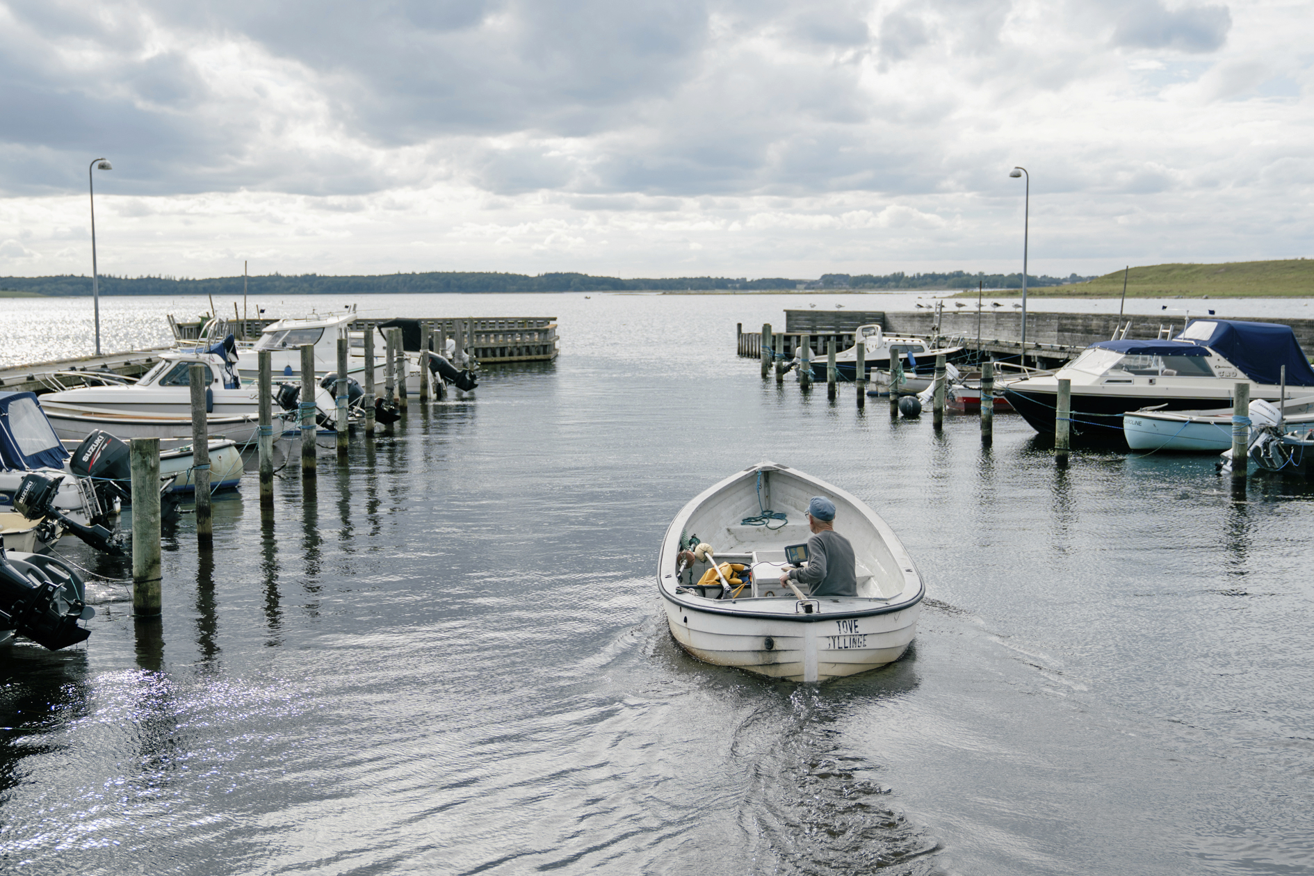 Jyllinge Fiskerihavn er genstand for en langvarig strid.