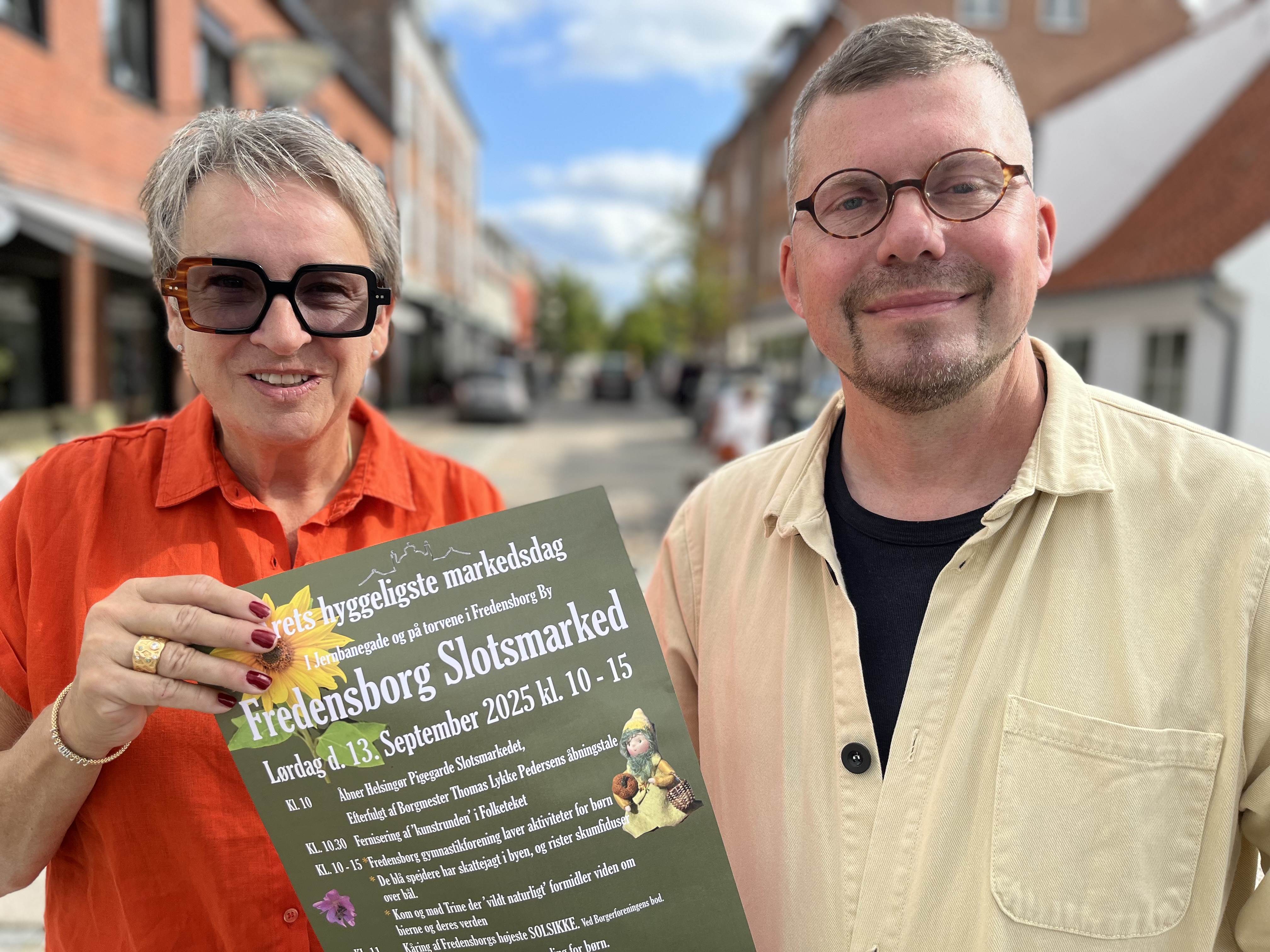 For Tina Deichmann handler markedet om at bringe mennesker sammen og støtte det lokale erhvervsliv.