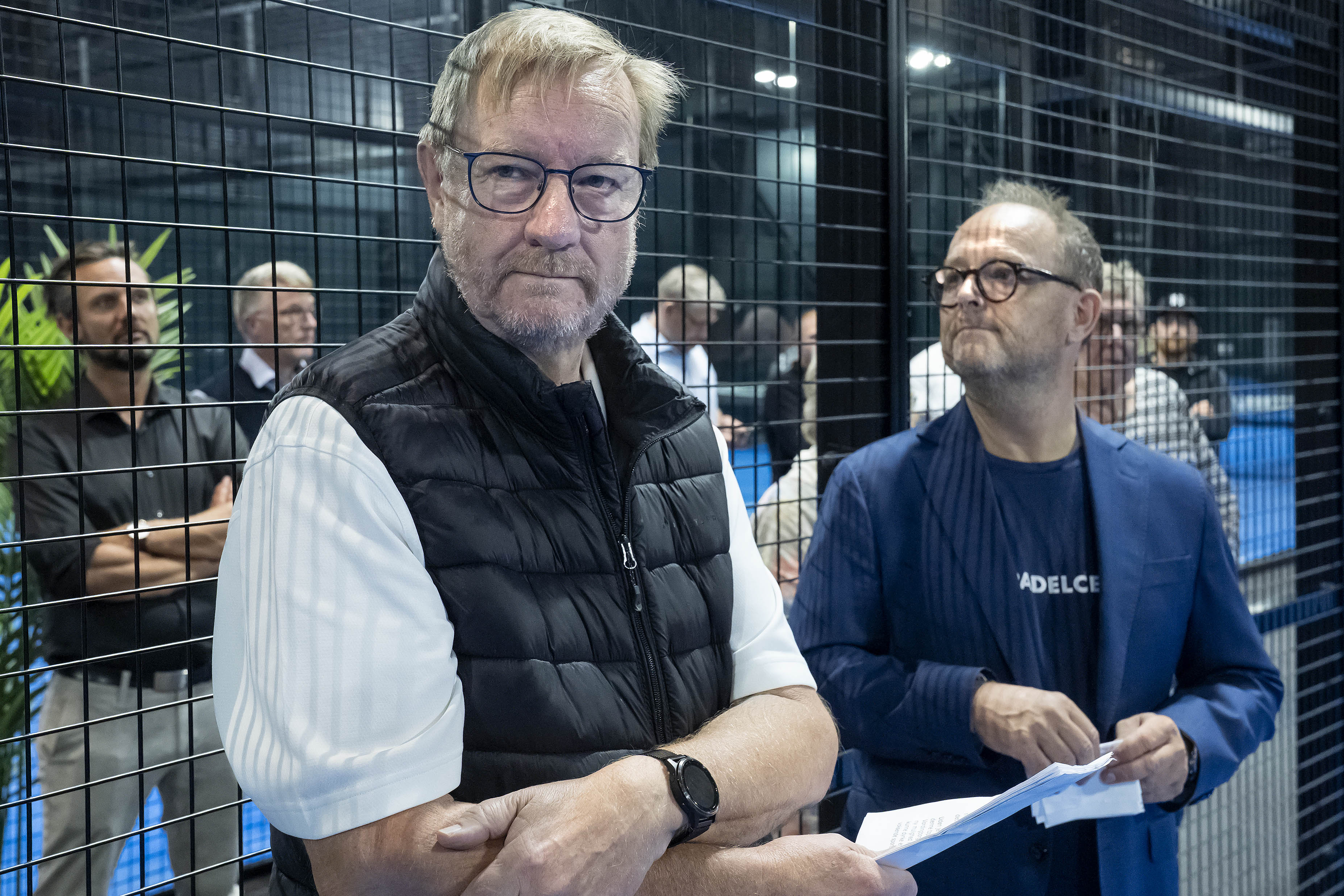 Parløbet mellem DGI-husets nu tidligere formand Henrik Holmer (til venstre) og direktør Hans Snestrup (til højre) er slut, efter at Henrik Holmer har trukket sig.