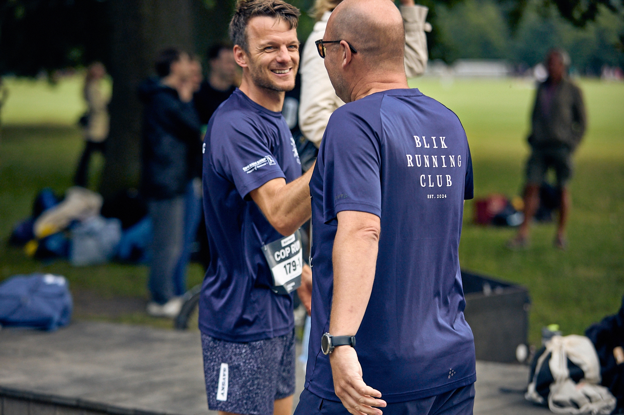Mattias Aarestrup Bülow (t.v.) tog initiativ til løbefællesskabet i 2019. - David Cliff Mattias Aarestrup Bülow (t.v.) tog initiativ til løbefællesskabet i 2019.