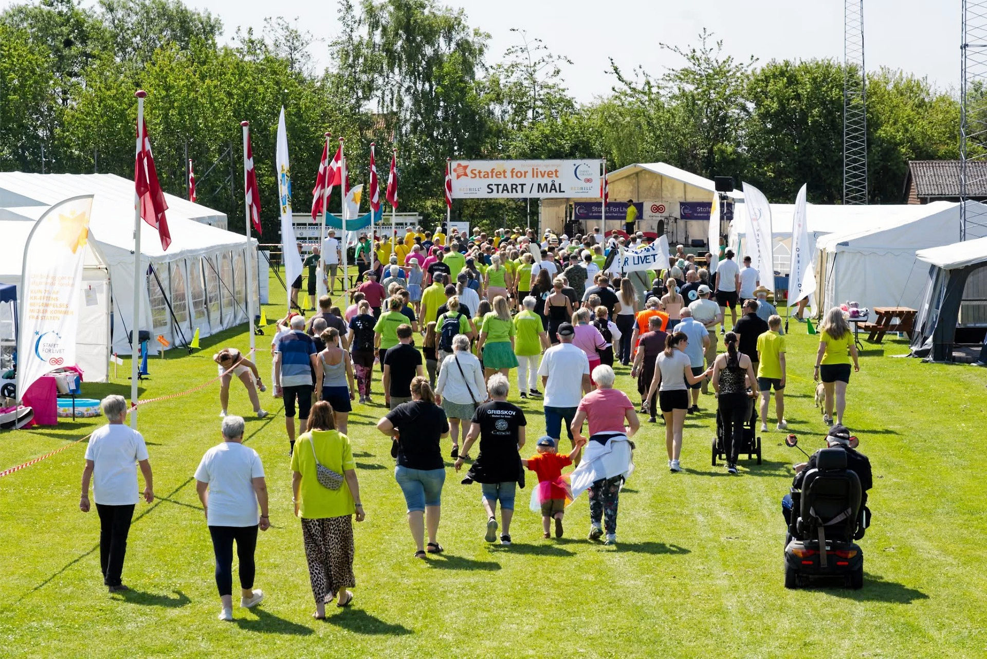 Børn og voksne kunne glæde sig over et bredt udvalg af aktiviteter, heriblandt ponyridning, ansigtsmaling og bamsehospital. Voksne kunne blandt andet deltage i wellness-massage, se gamle biler og besøge loppemarked.