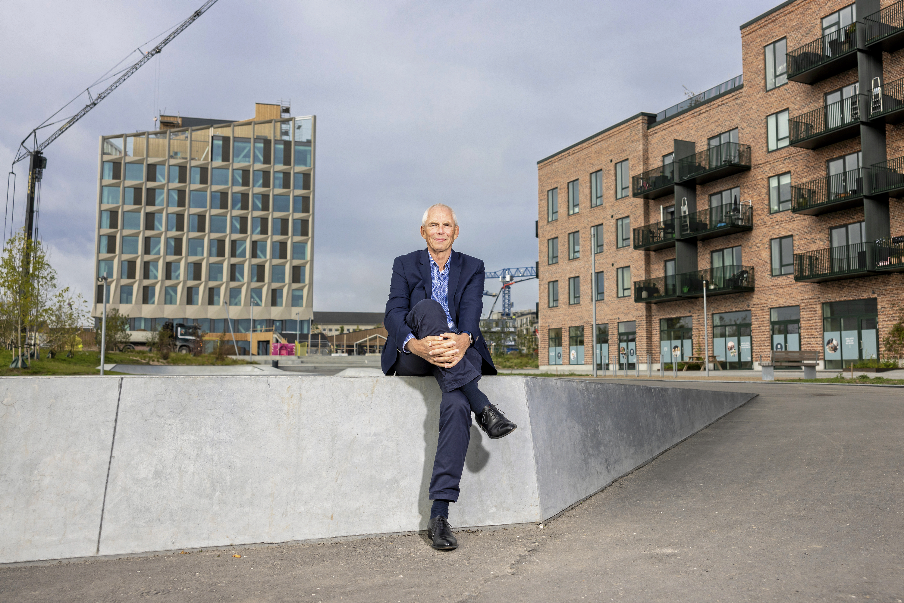Direktør Peter Mering vurderer, at Høje Taastrup C fuldt udbygget vil omfatte byggeri for 5-6 mia. kr.
