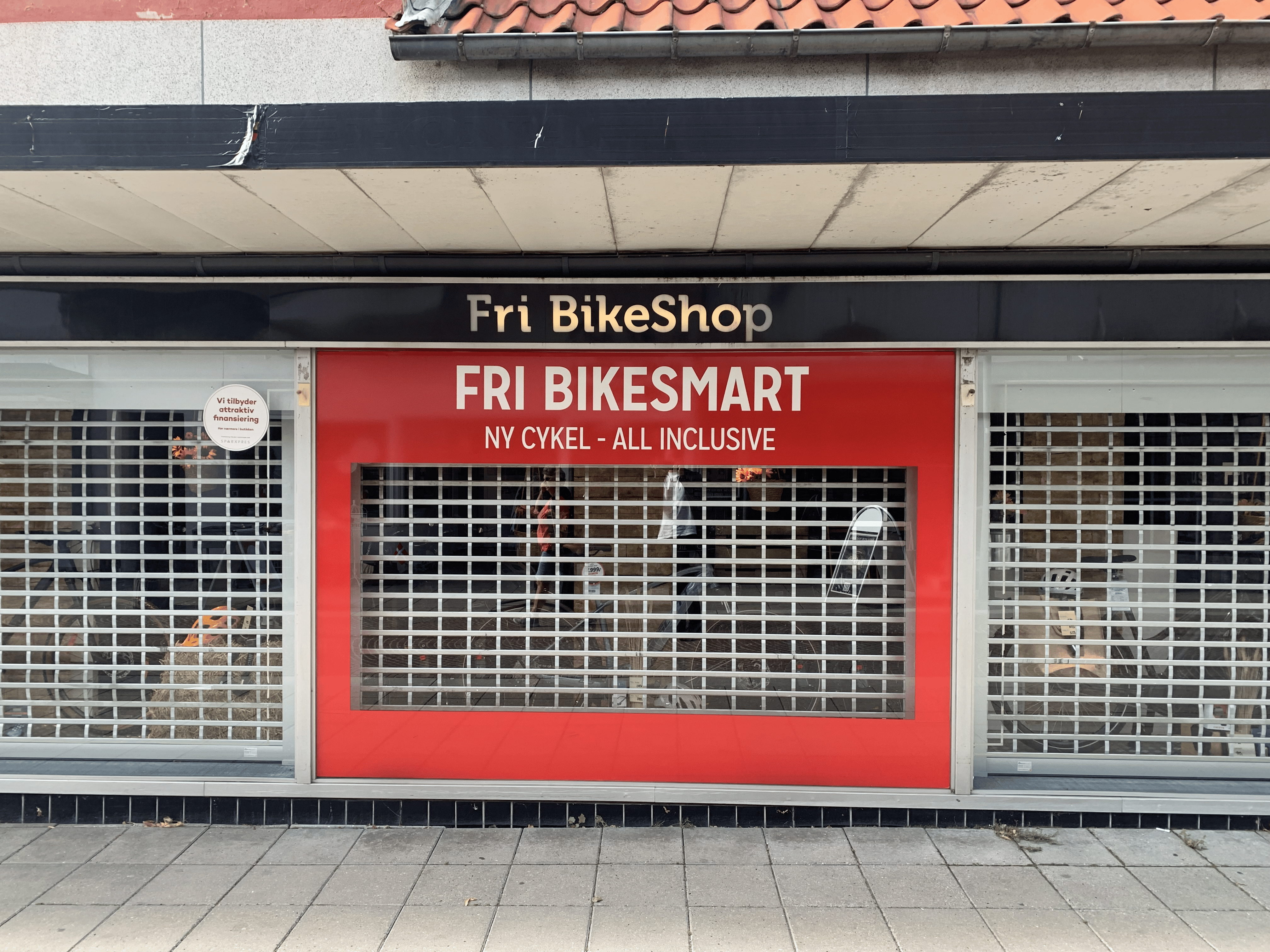 Butikken Fri BikeShop i Ringstedgade er lukket - konkursen er kommet bag på de fleste.