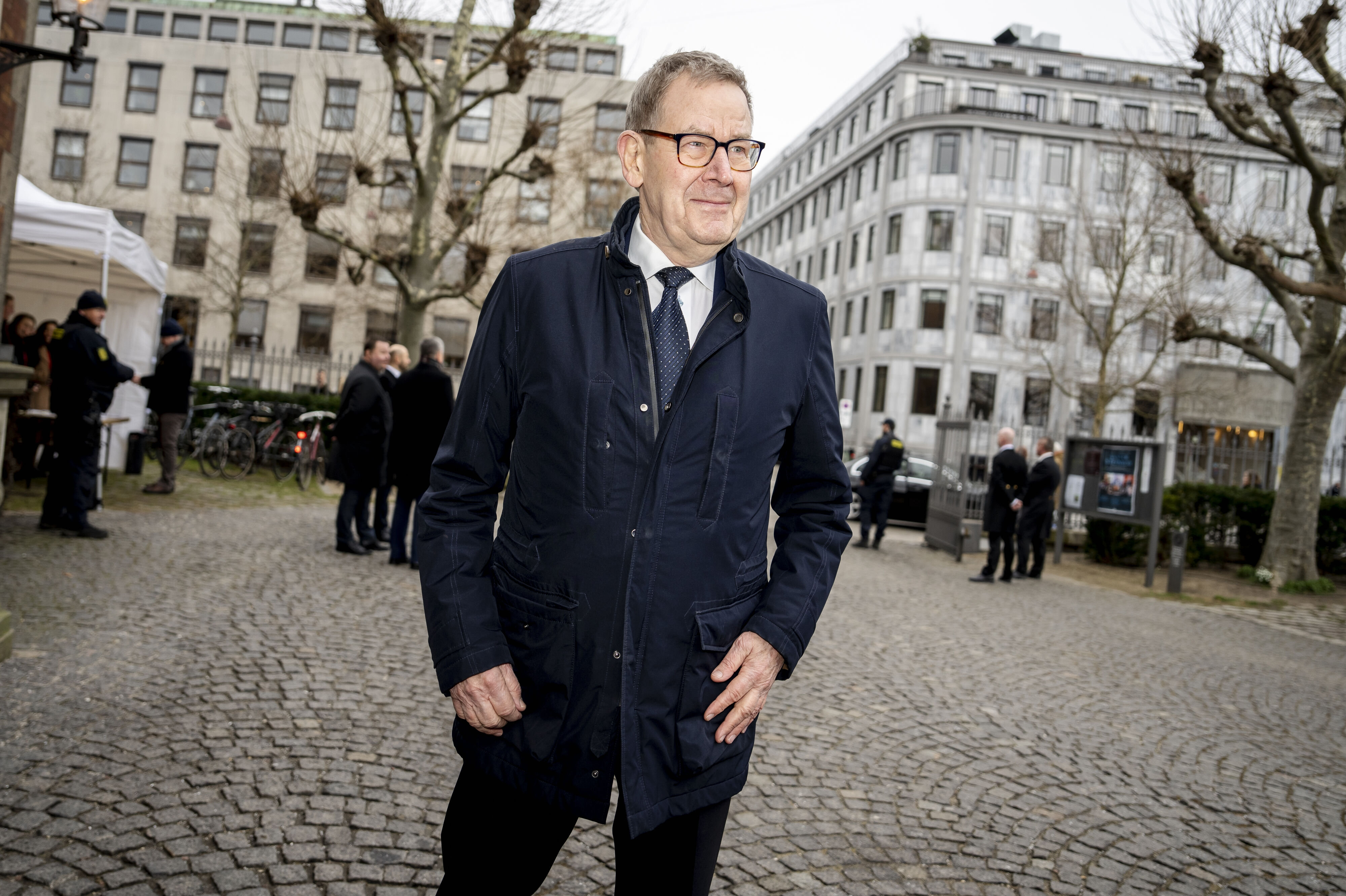 Den tidligere statsminister Poul Nyrup Rasmussen danner par med den danske blokfløjtespiller Michala Petri. (Arkivfoto).