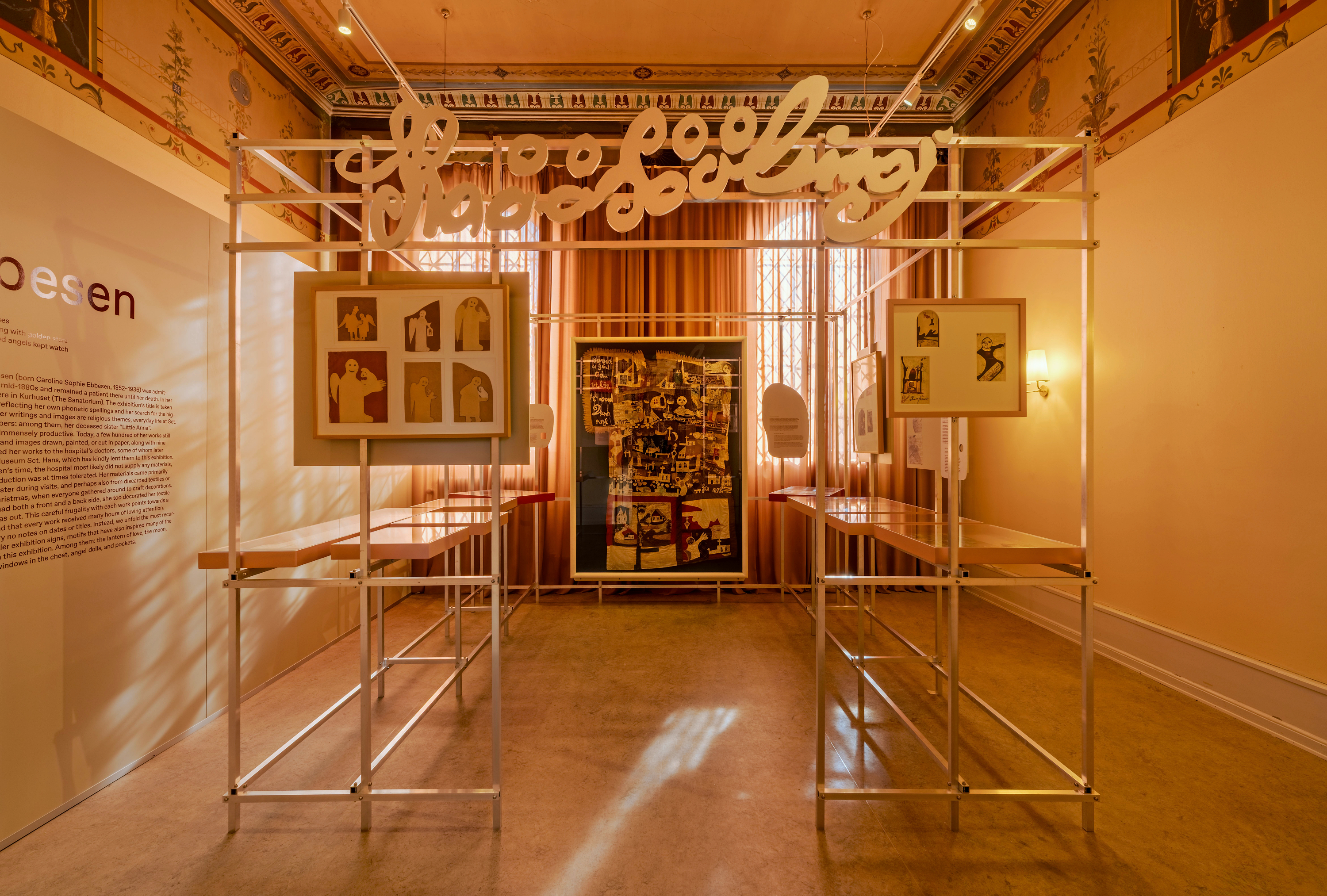 Museet for Samtidskunst havde sidste år en udstilling med og om Karoline Ebbesen, hvor hendes egne værker var udlånt fra Museum Sct. Hans.