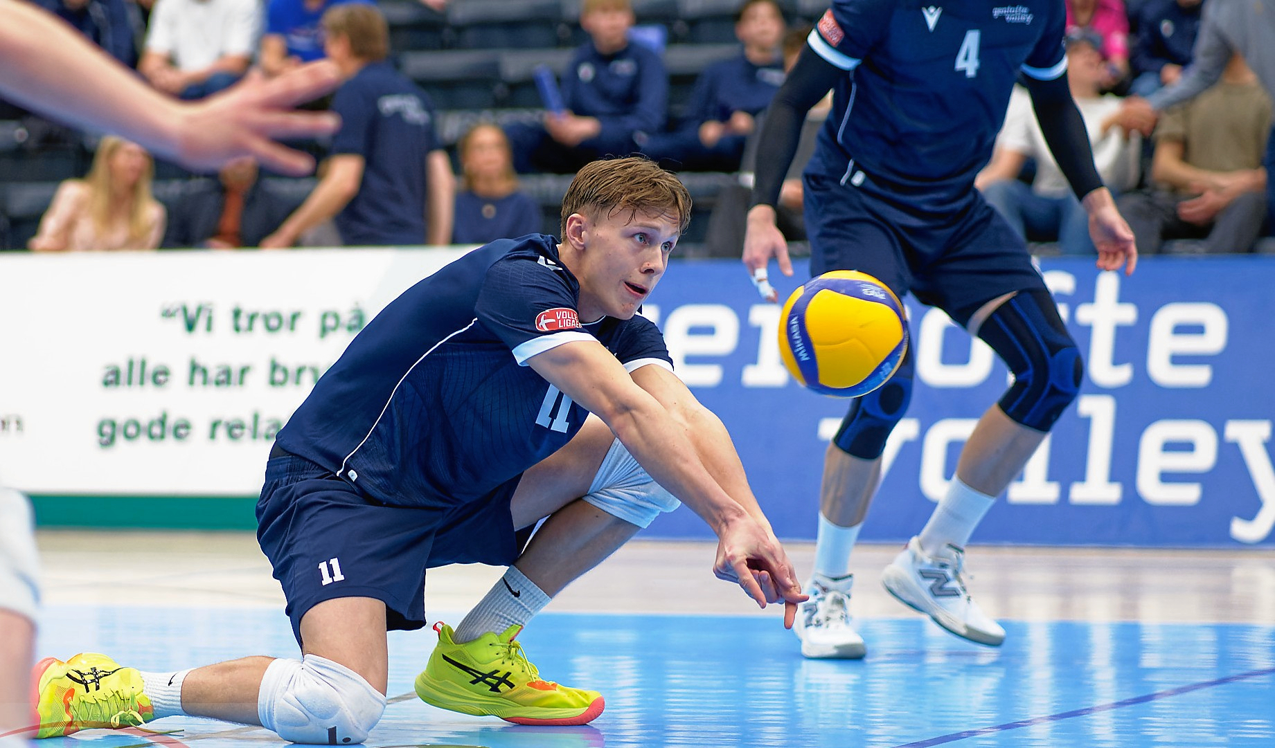 Andreas Brinck, der er 19 år, blev tidligere i år kåret som Årets Fund i dansk volleyball. Næste kapitel i hans karriere foregår i Californien, hvor han skal spille for UC Irvine