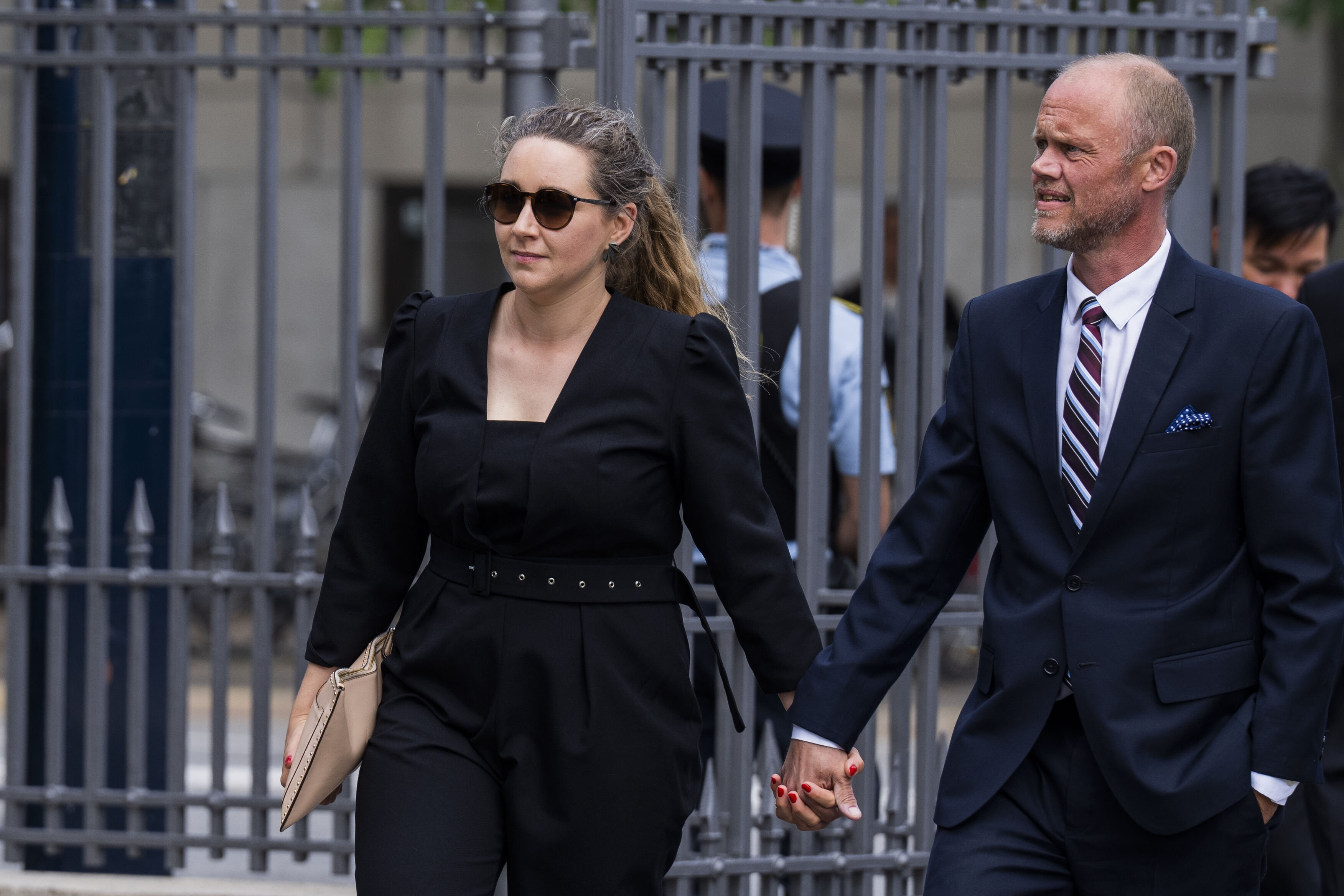 Josefine Kofoed og Peter Christensen har en søn sammen. Familien består også af Peter Christensens to døtre fra hans første ægteskab. (Arkivfoto).