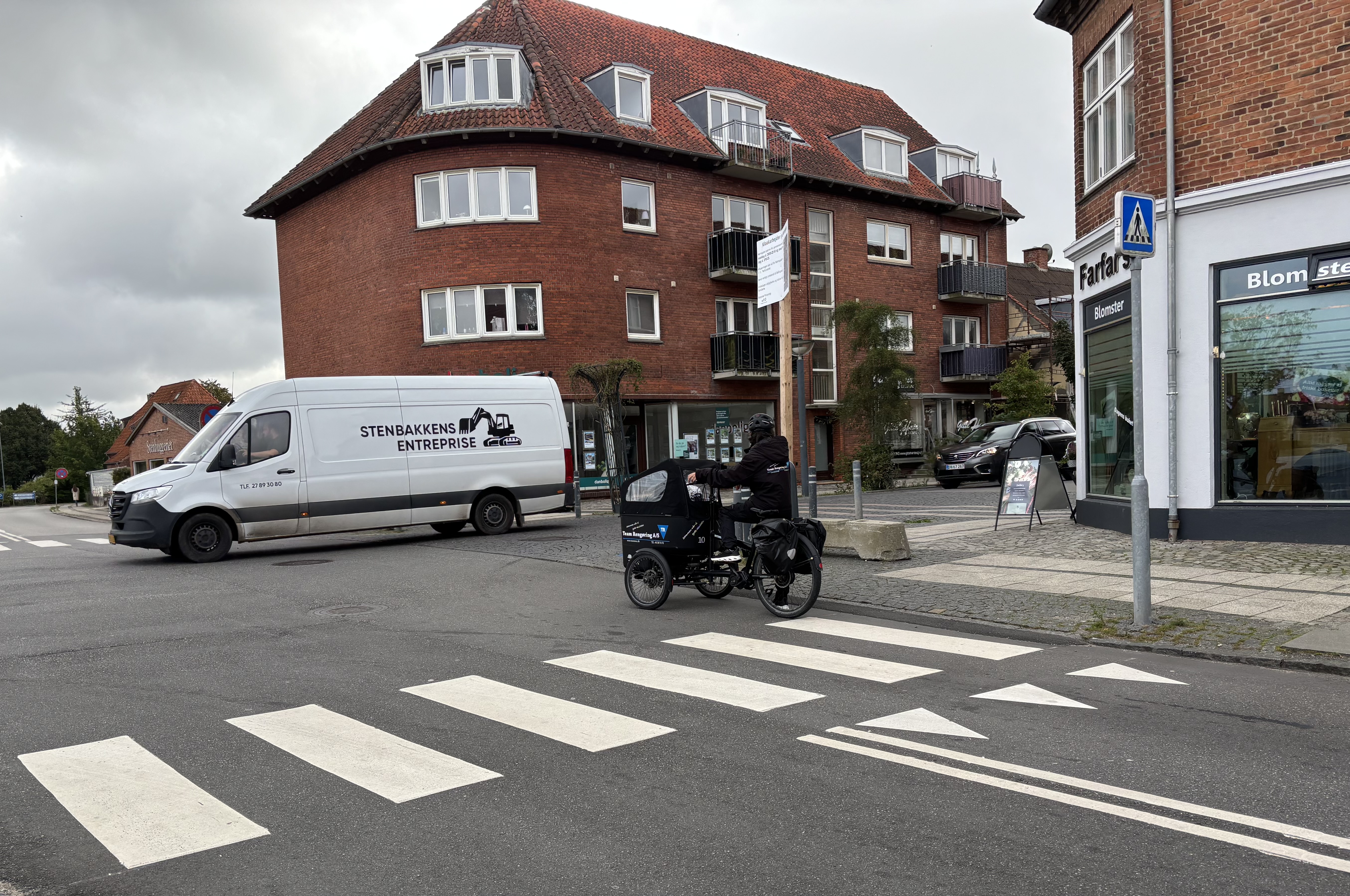 Udsynet fra Dronning Margrethevej og Bøllingsvej er begrænset.
