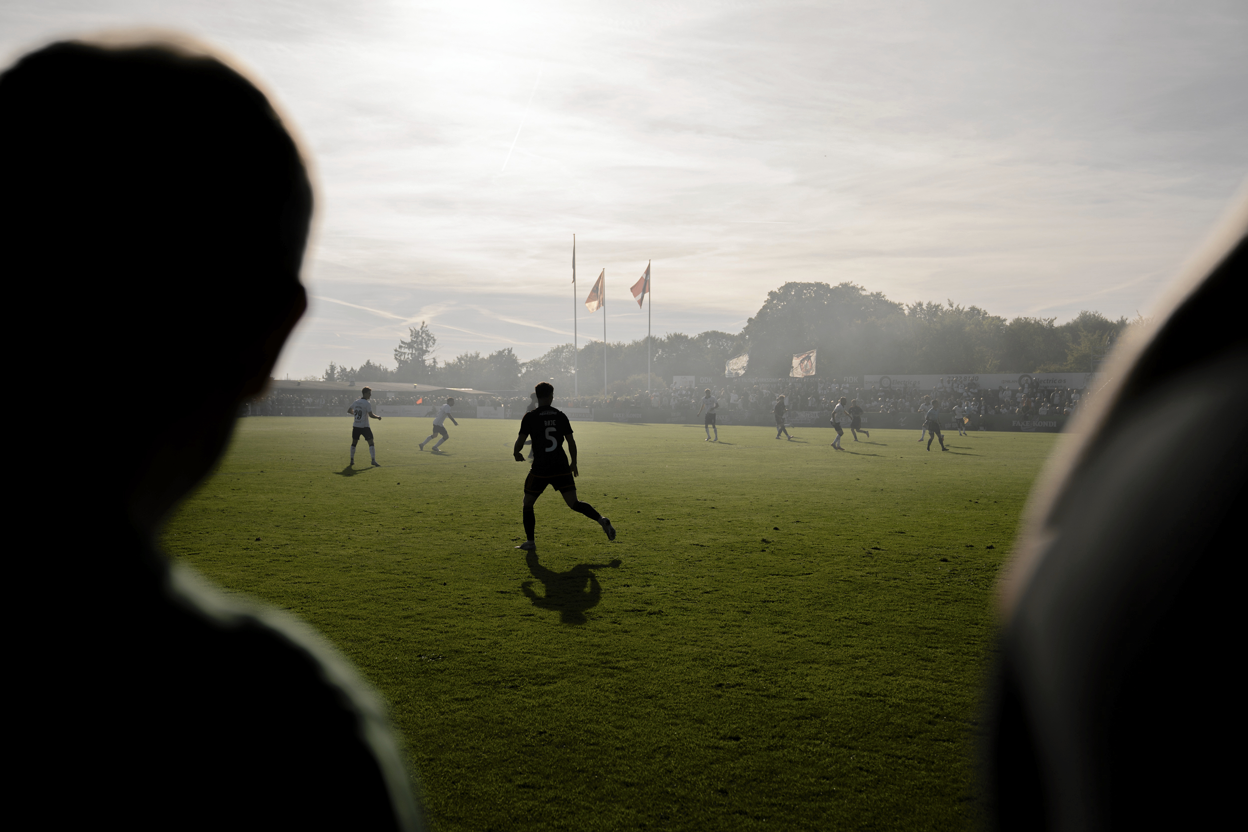 Hillerød Fodbold spillede for første gang i flere år på hjemmebane i Hillerød, da de i efteråret mødte AGF i pokalturneringen. Klubben spiller normalt hjemmekampe på i andre byer, fordi stadion ikke lever op til kravene i 1. division.
