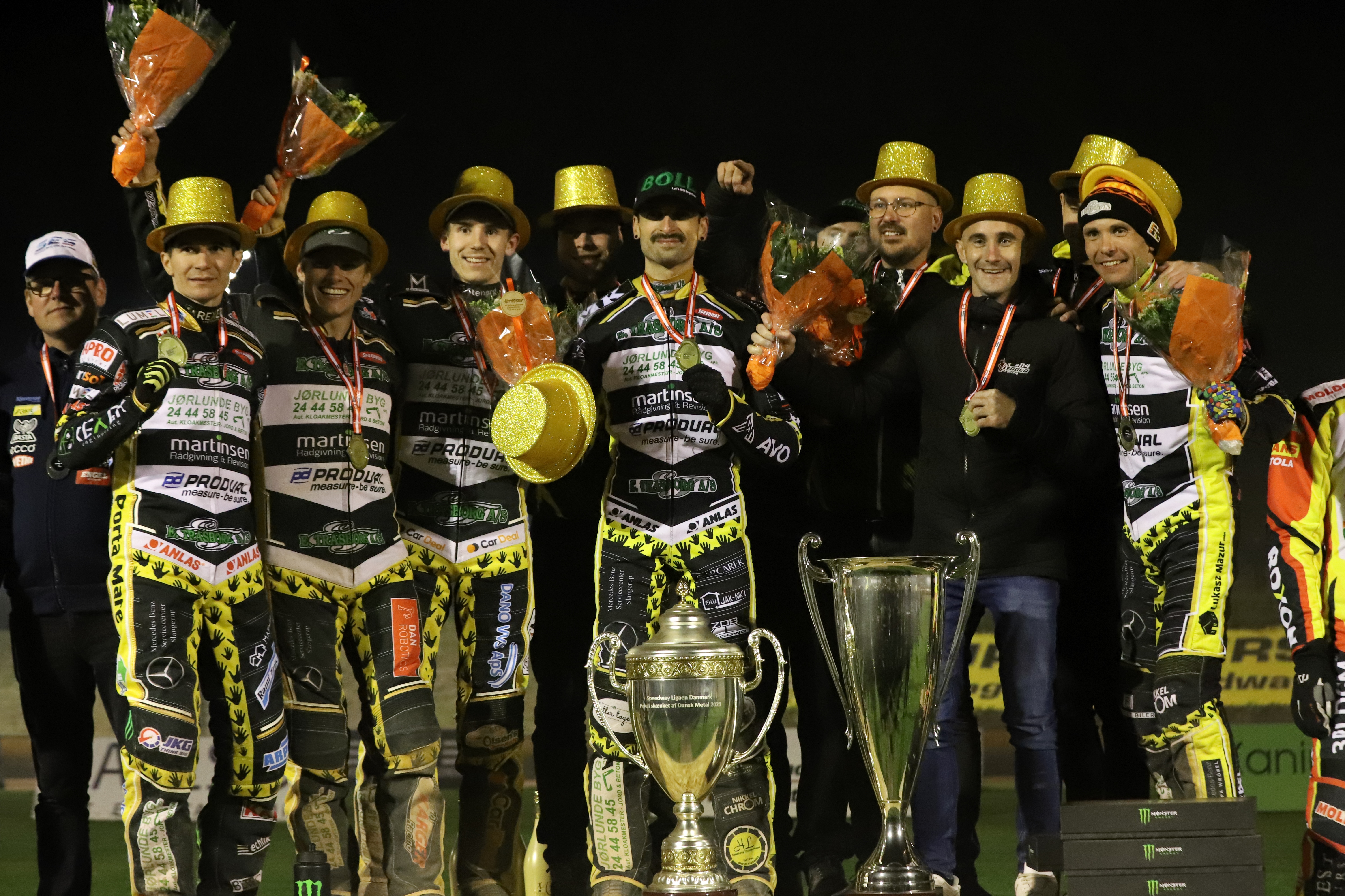 Glansen er gået af Slangerup Speedway Danske mestre i denne sæson - især efter den seneste uges hændelser.