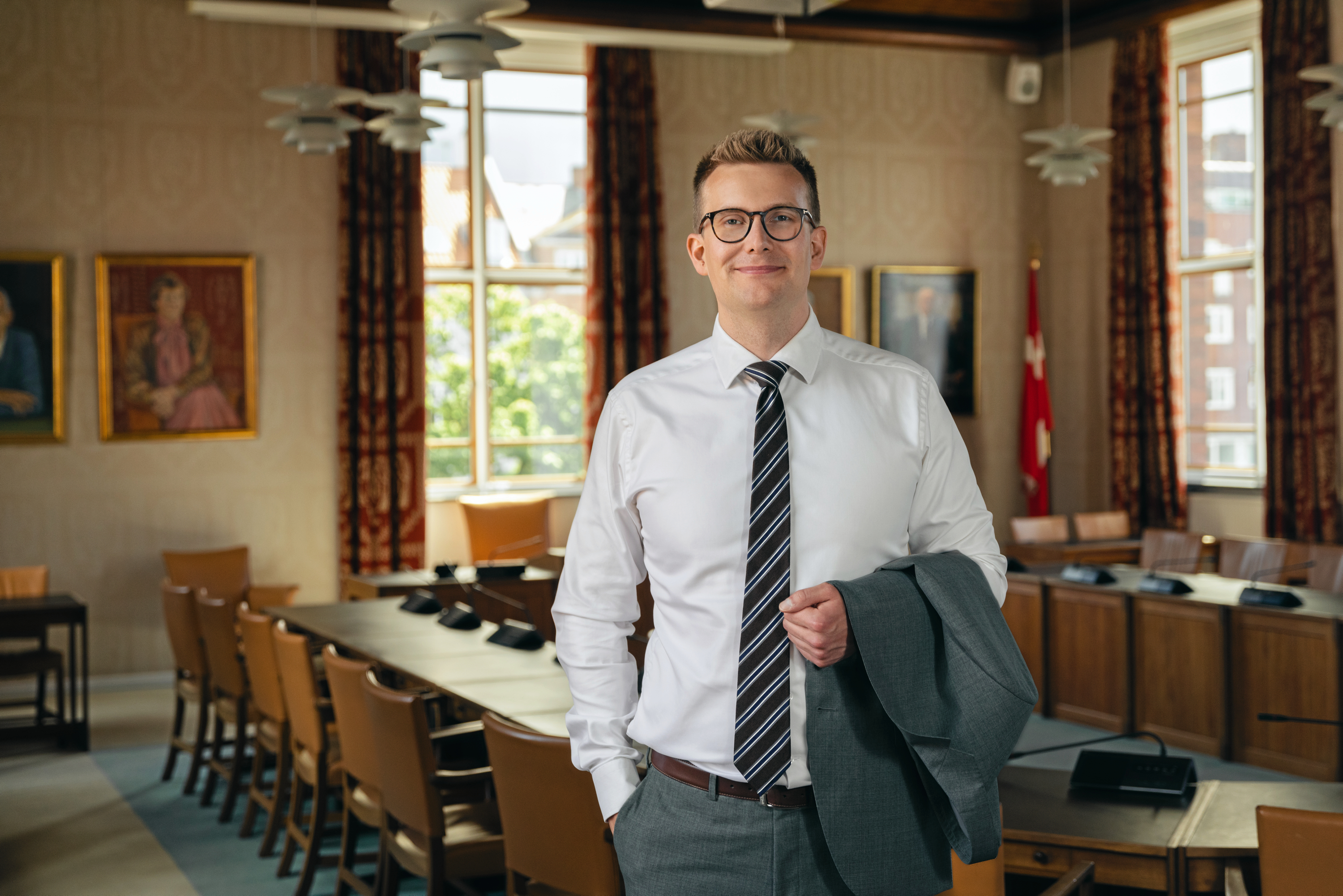 Andreas Karlsen (K) fra Det Konservative Folkeparti er ny borgmester i Ringsted.