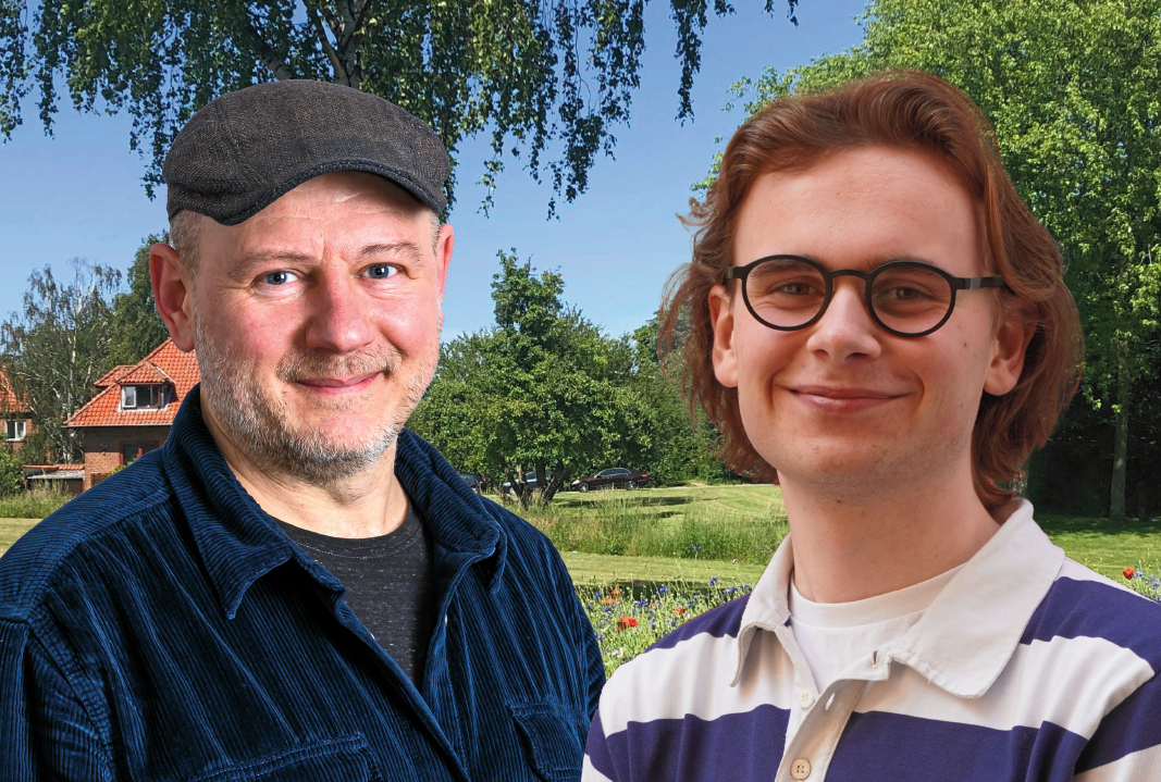 Holger Grohganz (SF) og Louis Bøndergaard (SF)