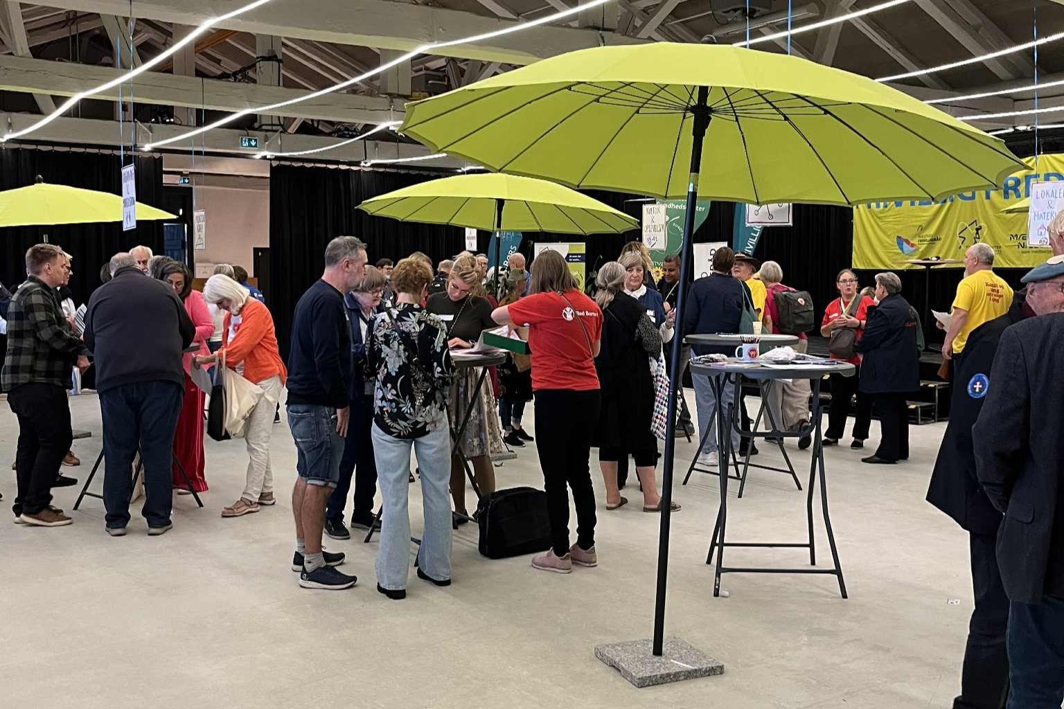 Der var 80 deltagere til FrivilligBørsen, som blev afholdt i Gl. Ridehus.