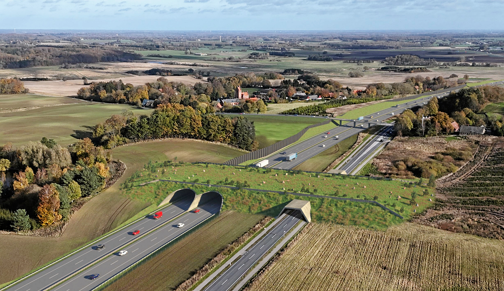 Den 15 kilometer lange motorvej bliver først klar til indvielse i 2033.
